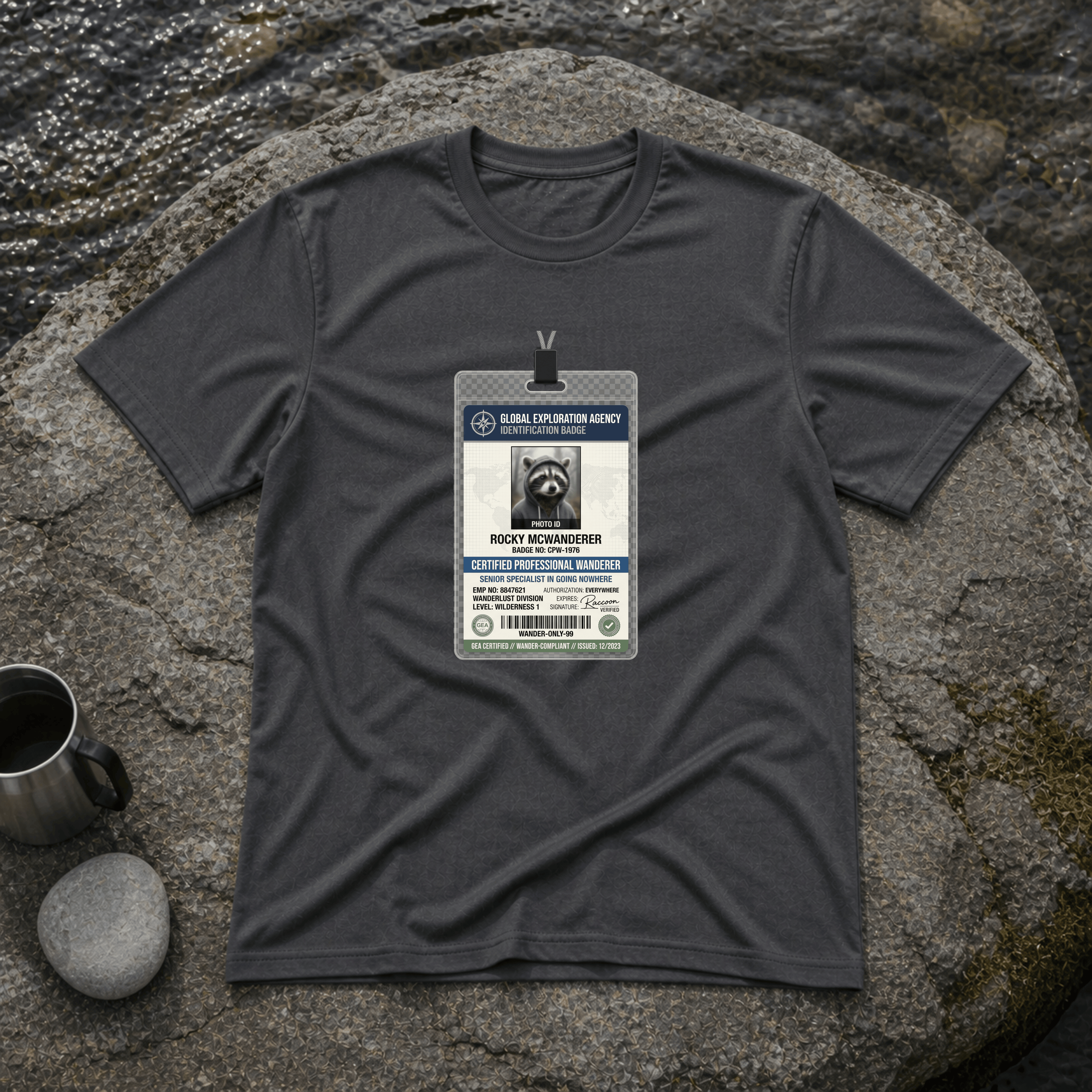 Racoon ID T-Shirt