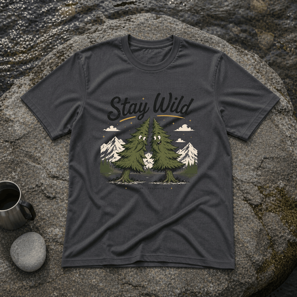 Stay Wild Trees T-Shirt
