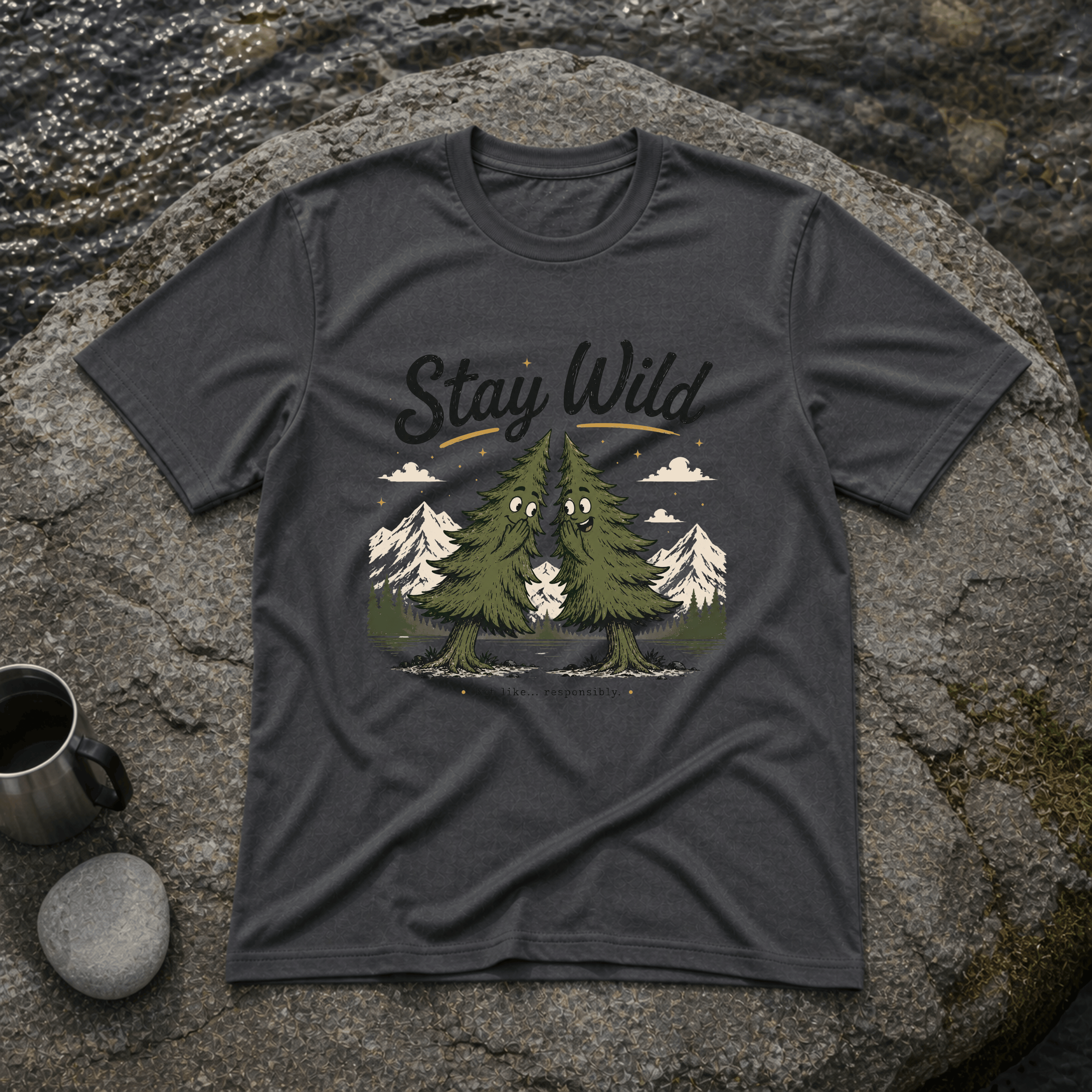 Stay Wild Trees T-Shirt