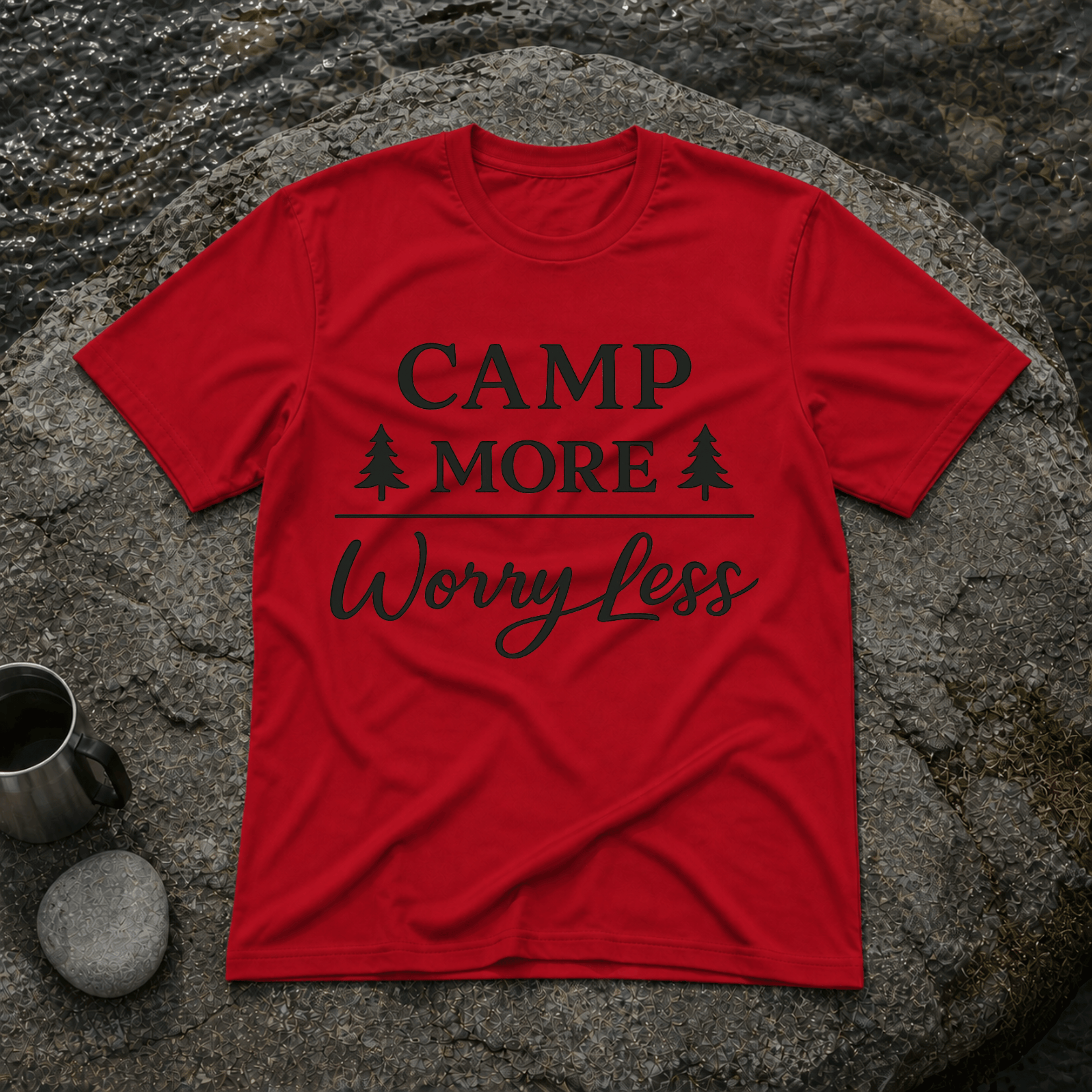 Camp More Worry Less T-Shirt