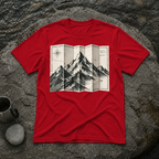 Folded Map Mountains T-Shirt
