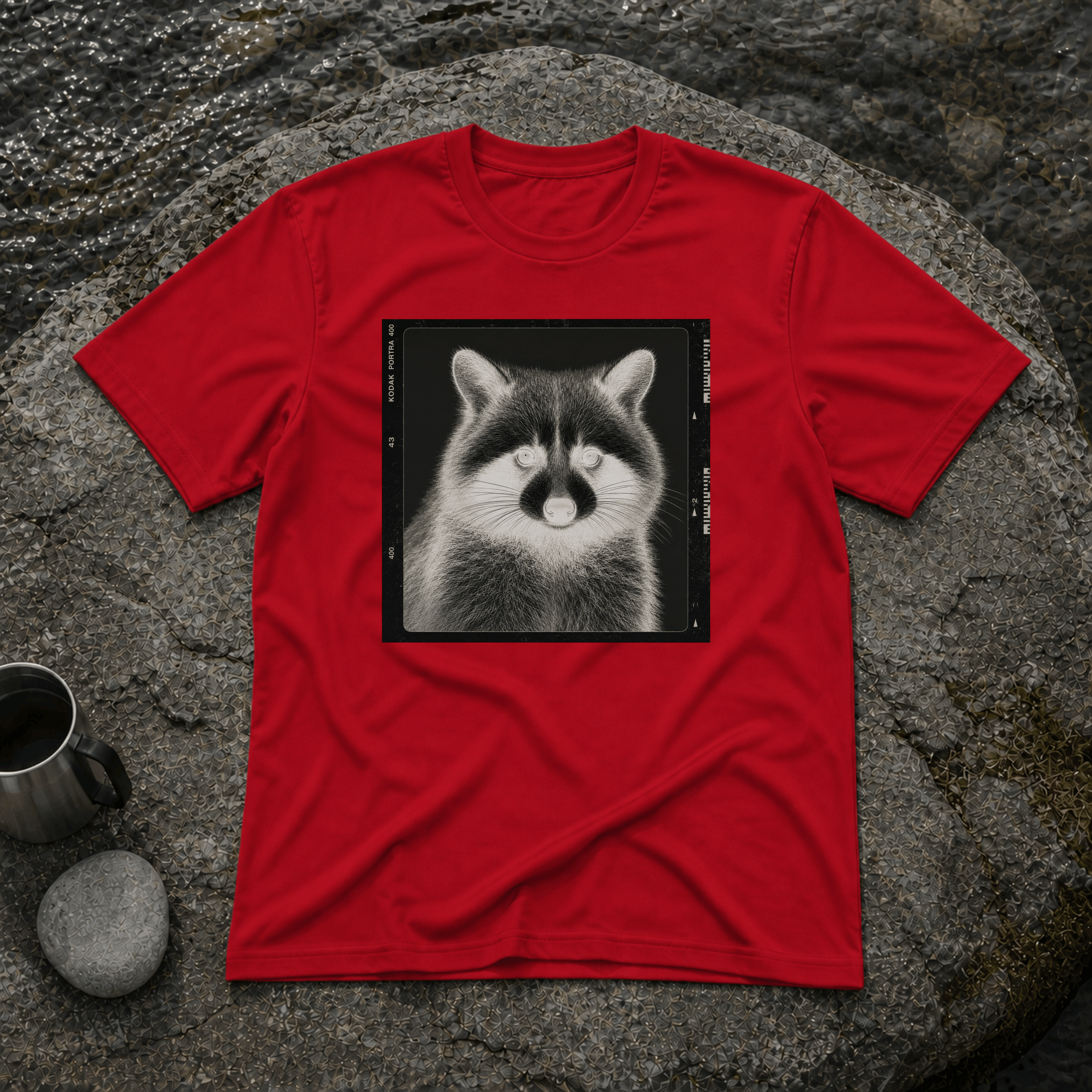 Xray Racoon T-Shirt