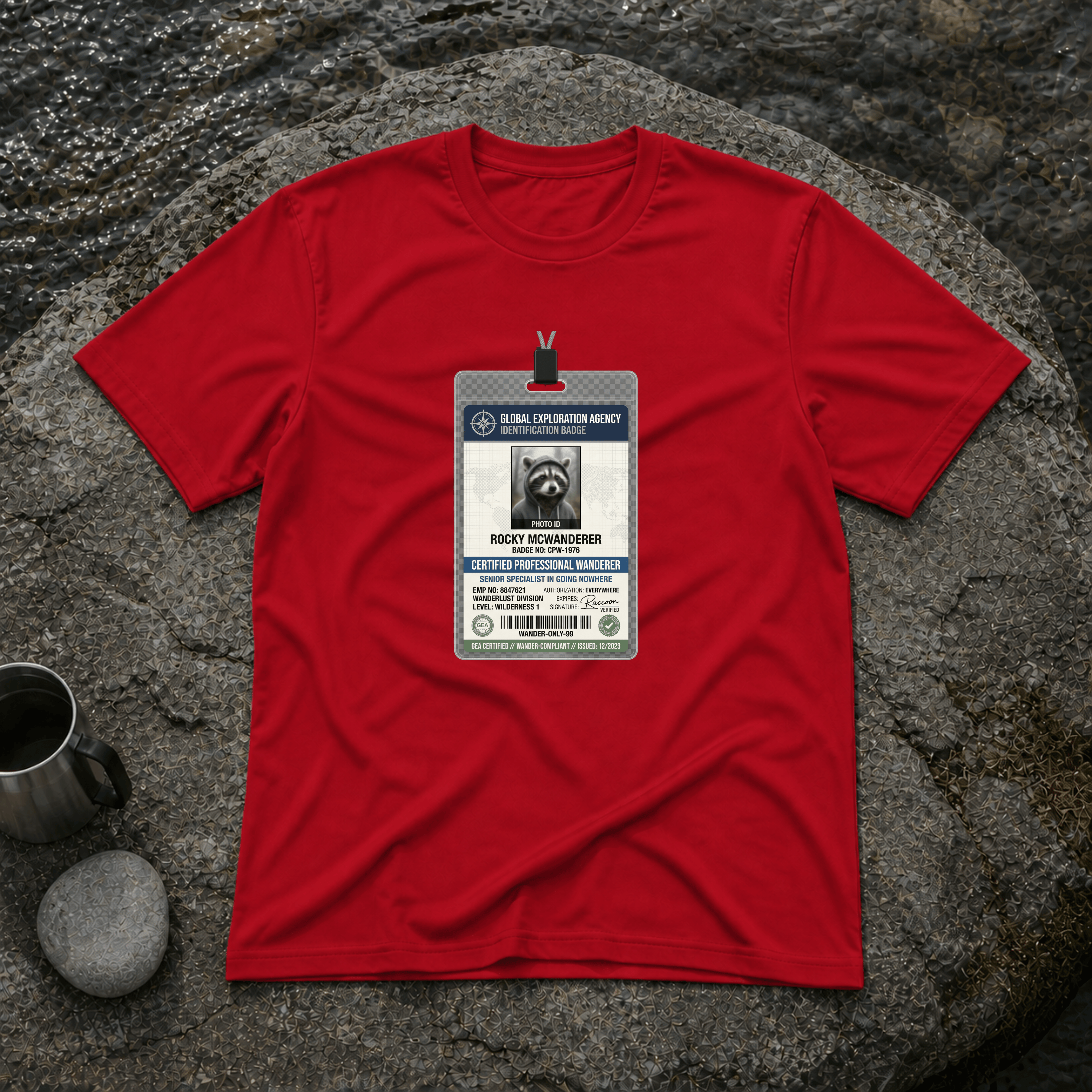 Racoon ID T-Shirt