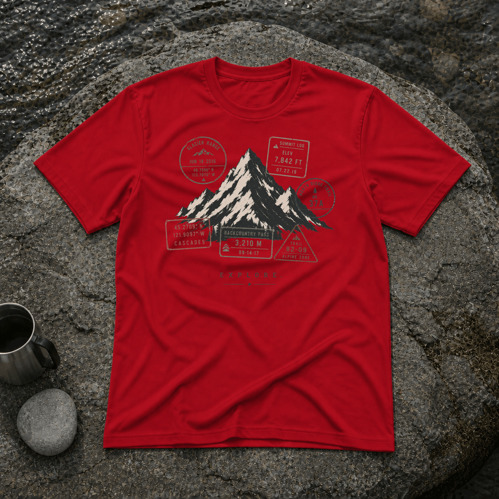Explore Stamp Mountain T-Shirt