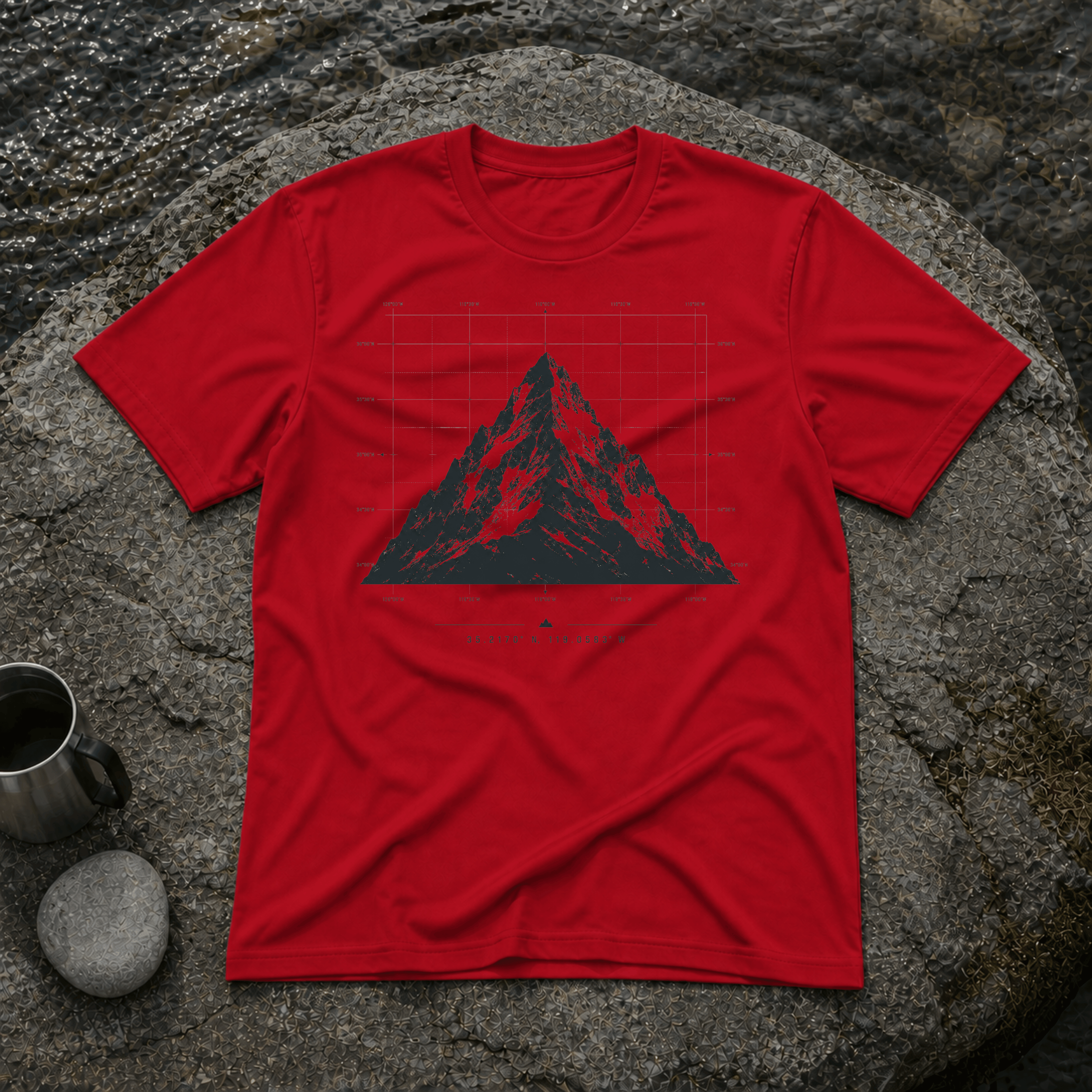 Mountain Coordinates T-Shirt