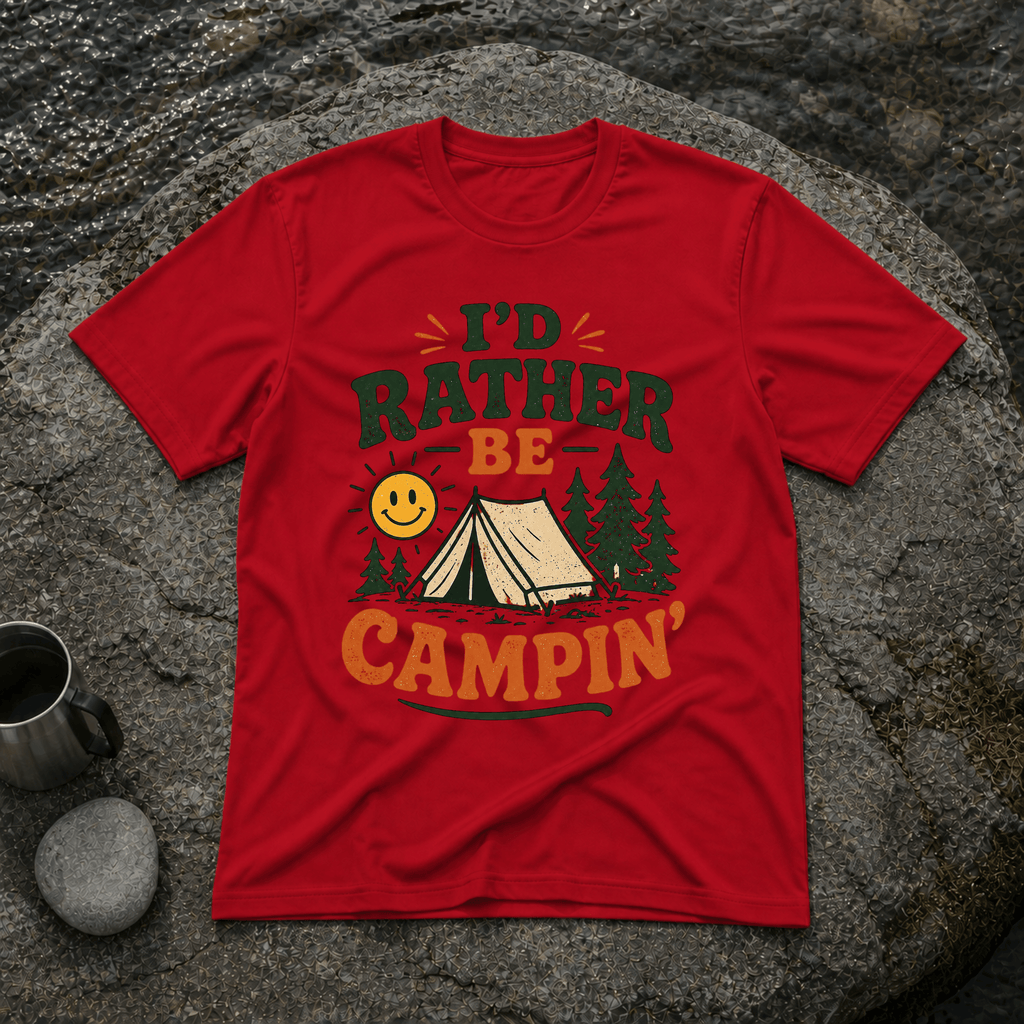 Rather Be Camping T-Shirt