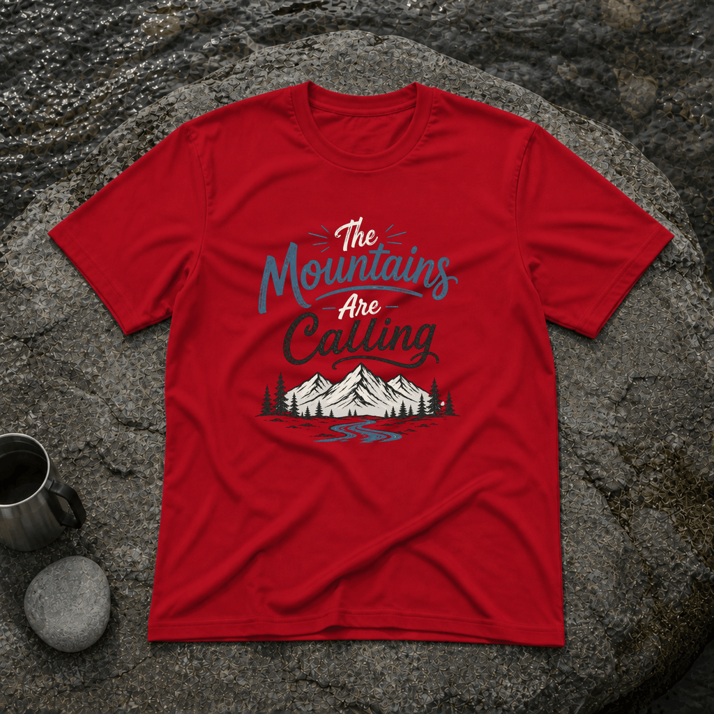 The Mountains Are Calling T-Shirt