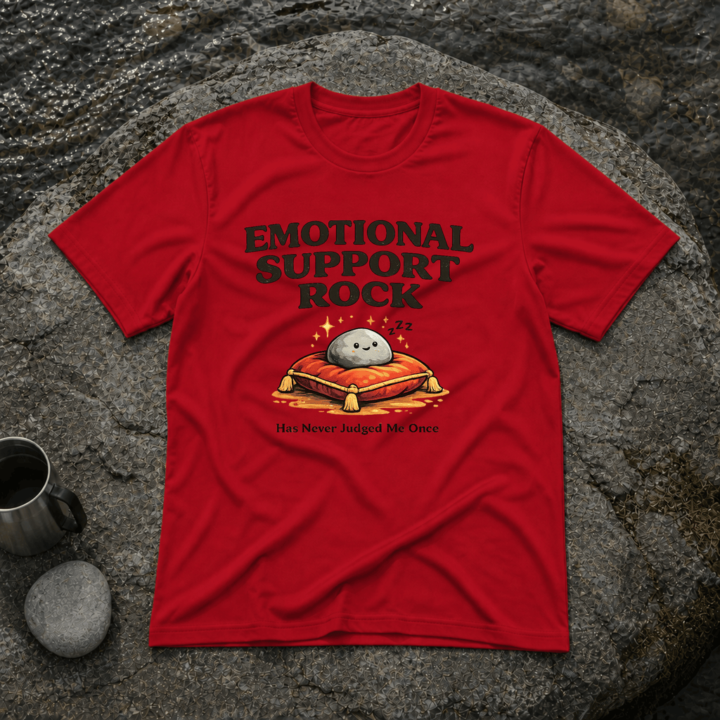 Emotional Support Rock T-Shirt