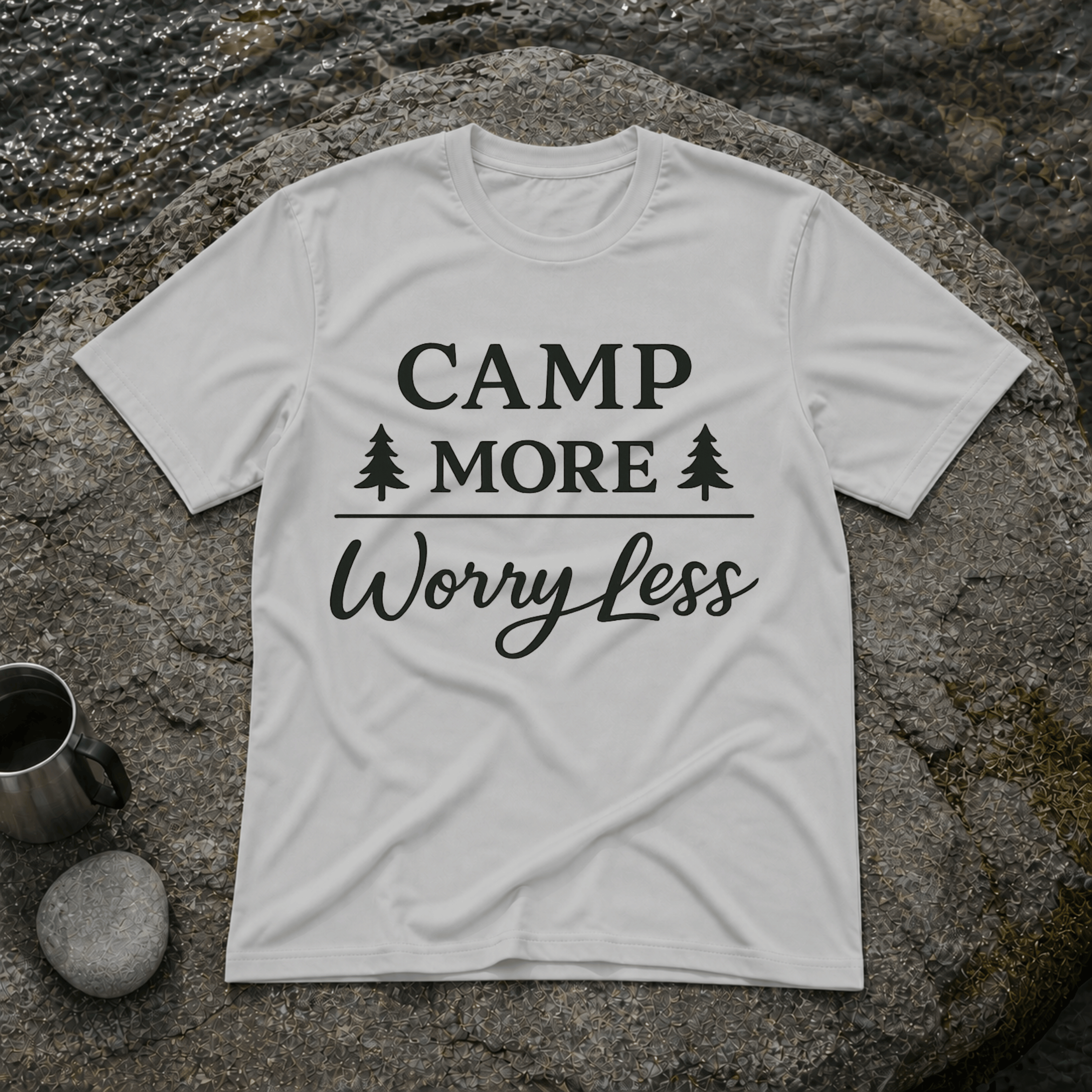 Camp More Worry Less T-Shirt