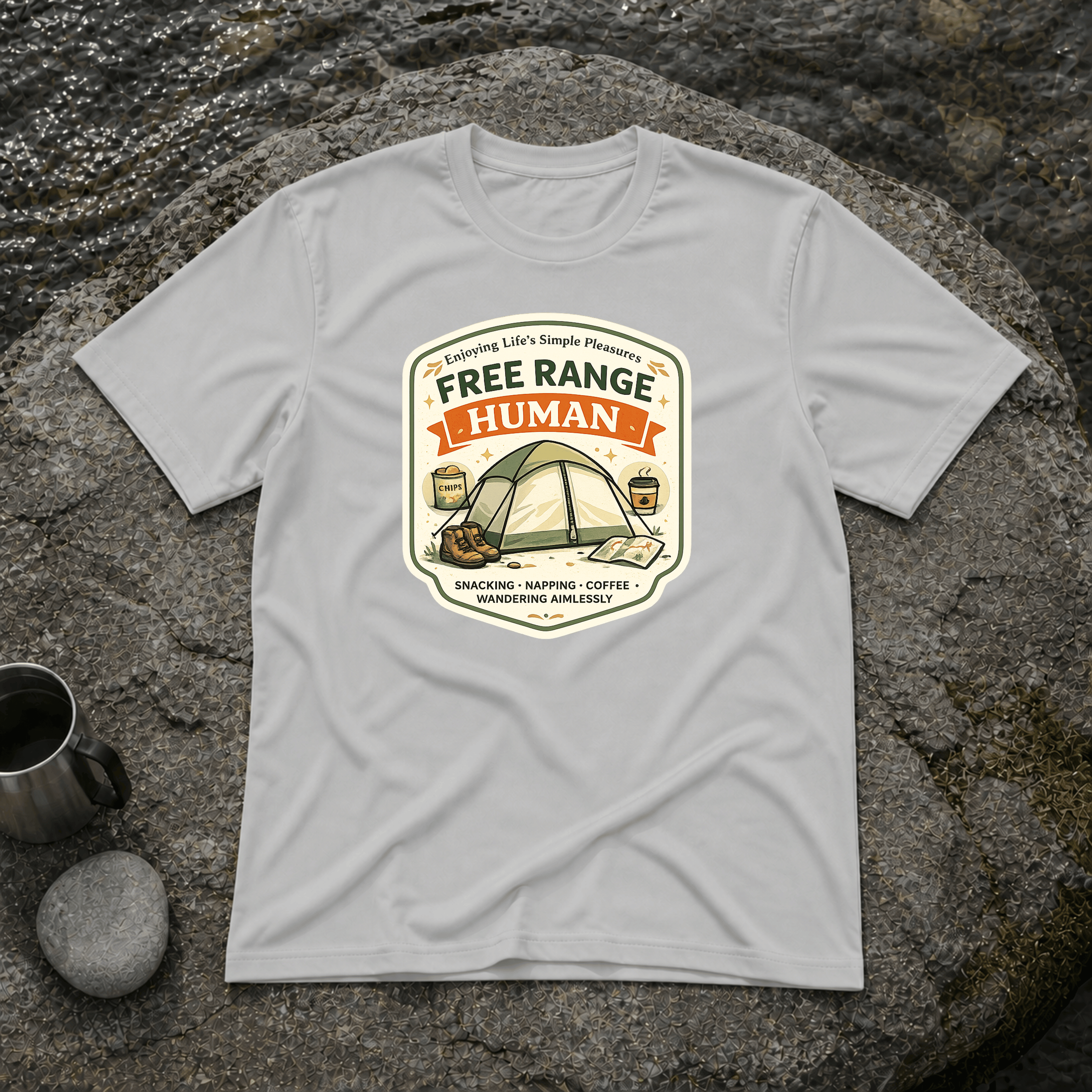 Free Range Human T-Shirt