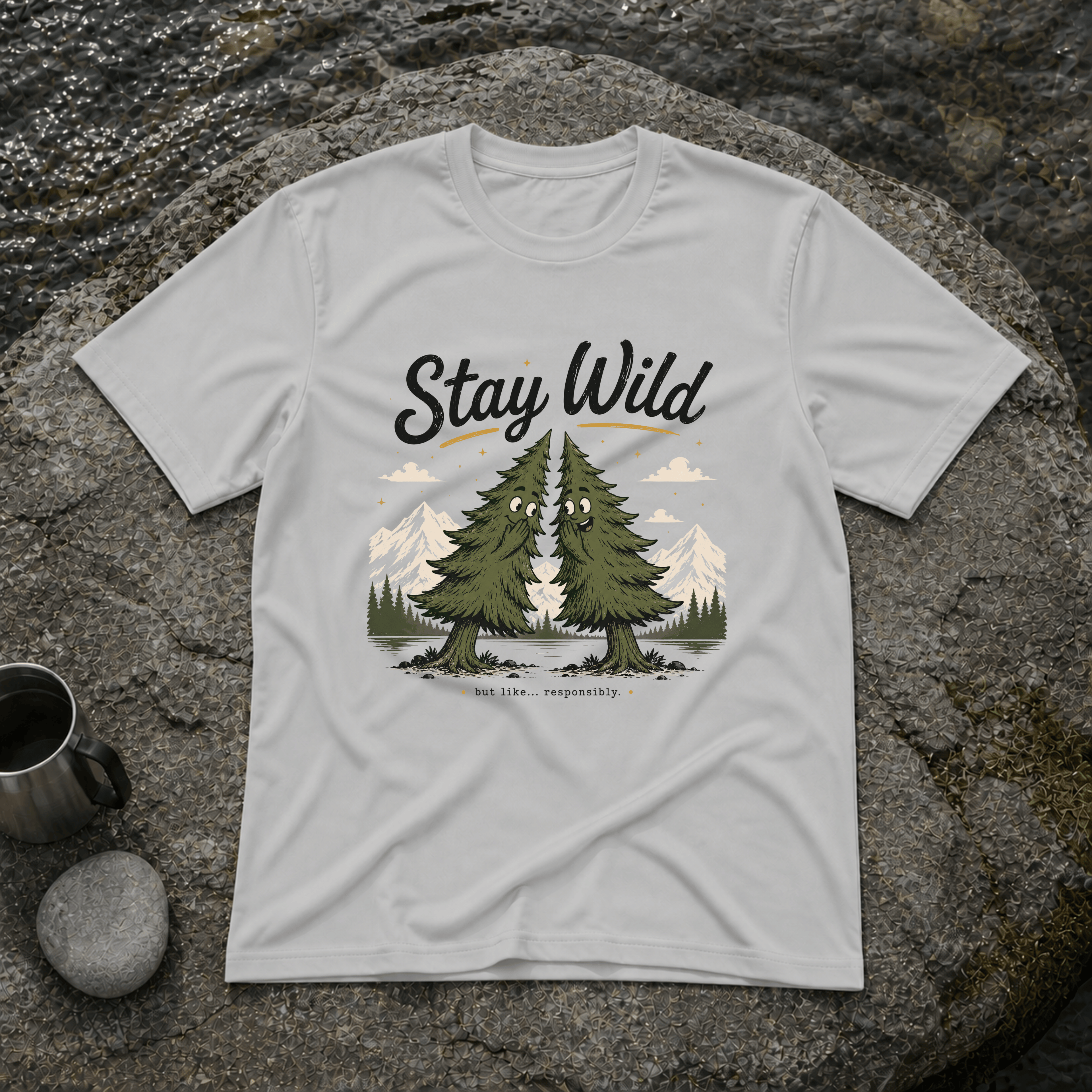 Stay Wild Trees T-Shirt