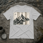 Folded Map Mountains T-Shirt