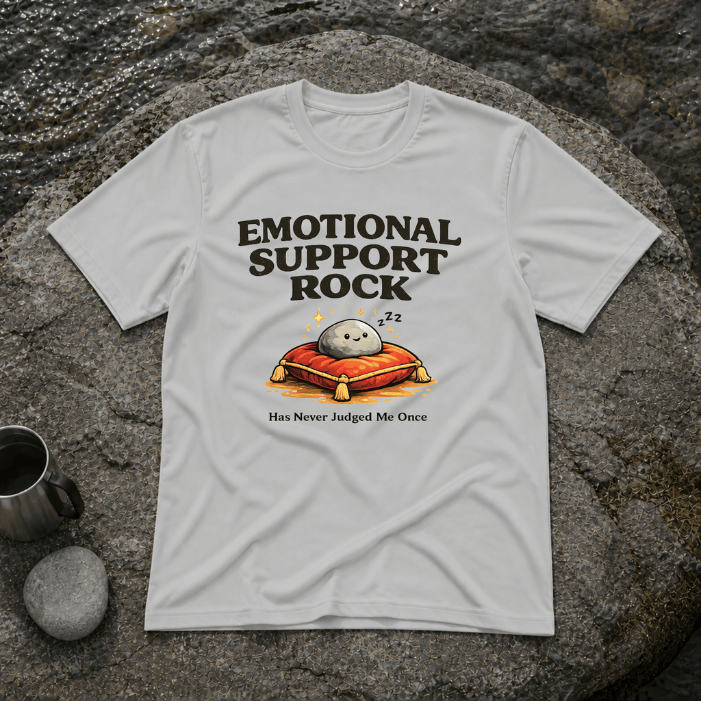 Emotional Support Rock T-Shirt