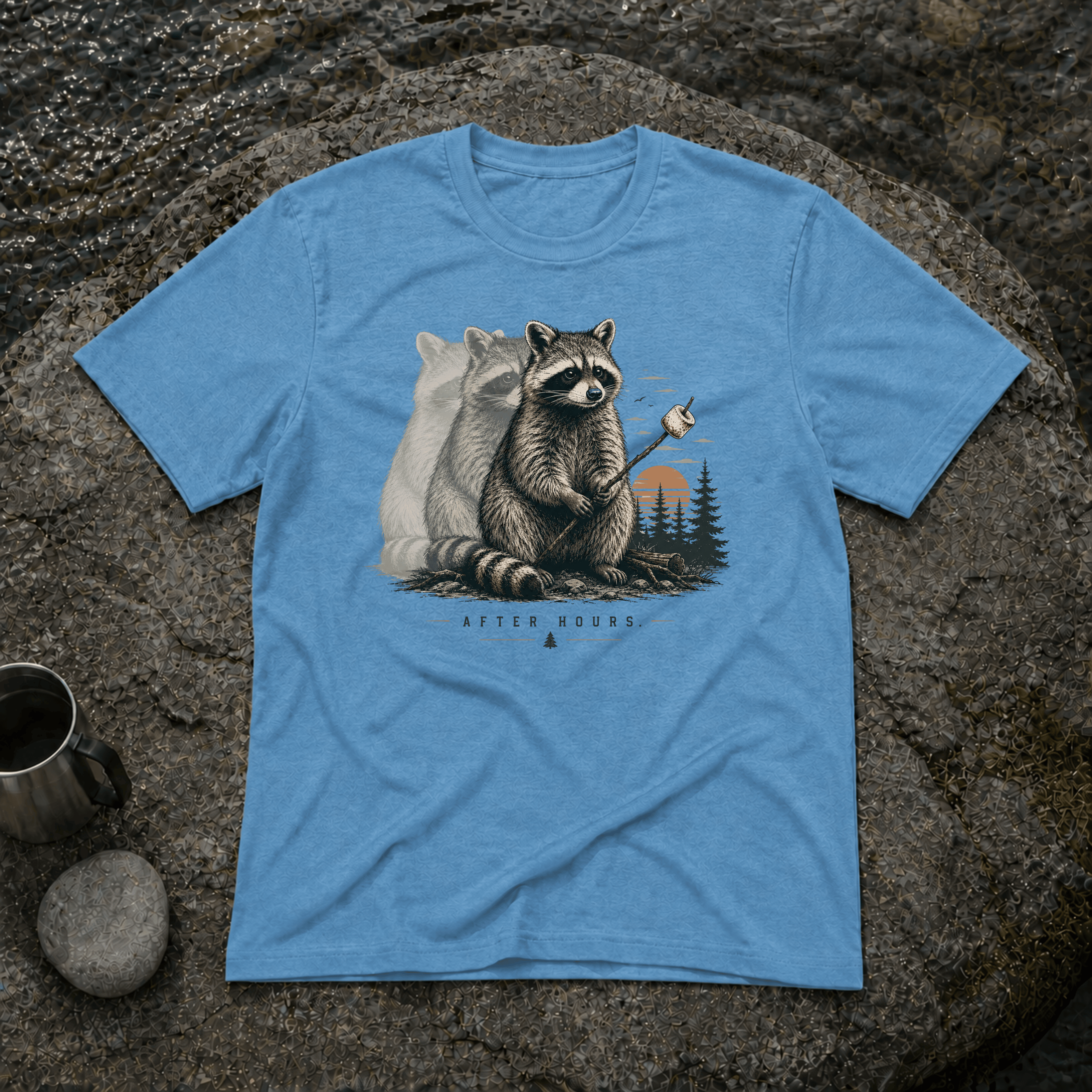 Fading Racoon T-Shirt