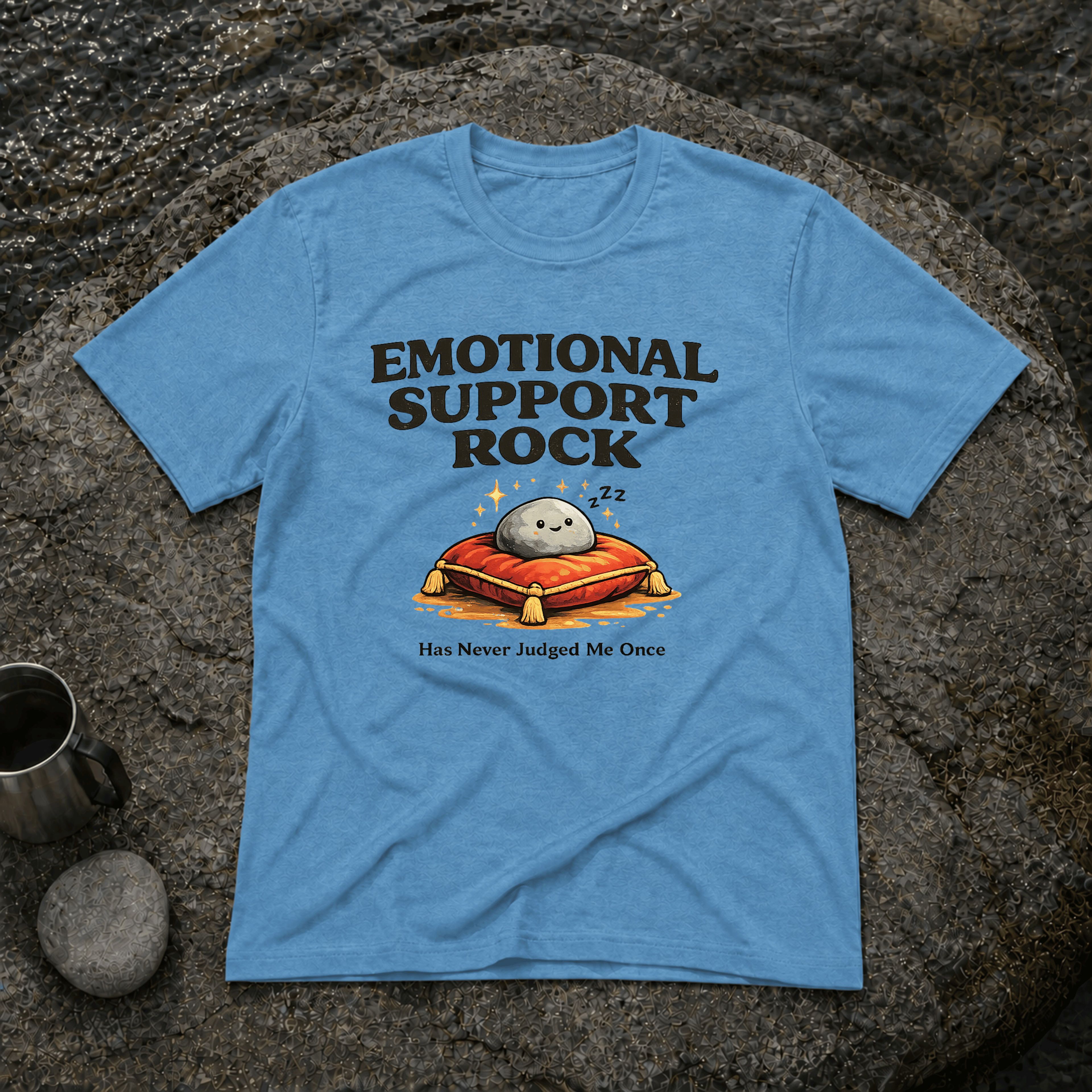 Emotional Support Rock T-Shirt