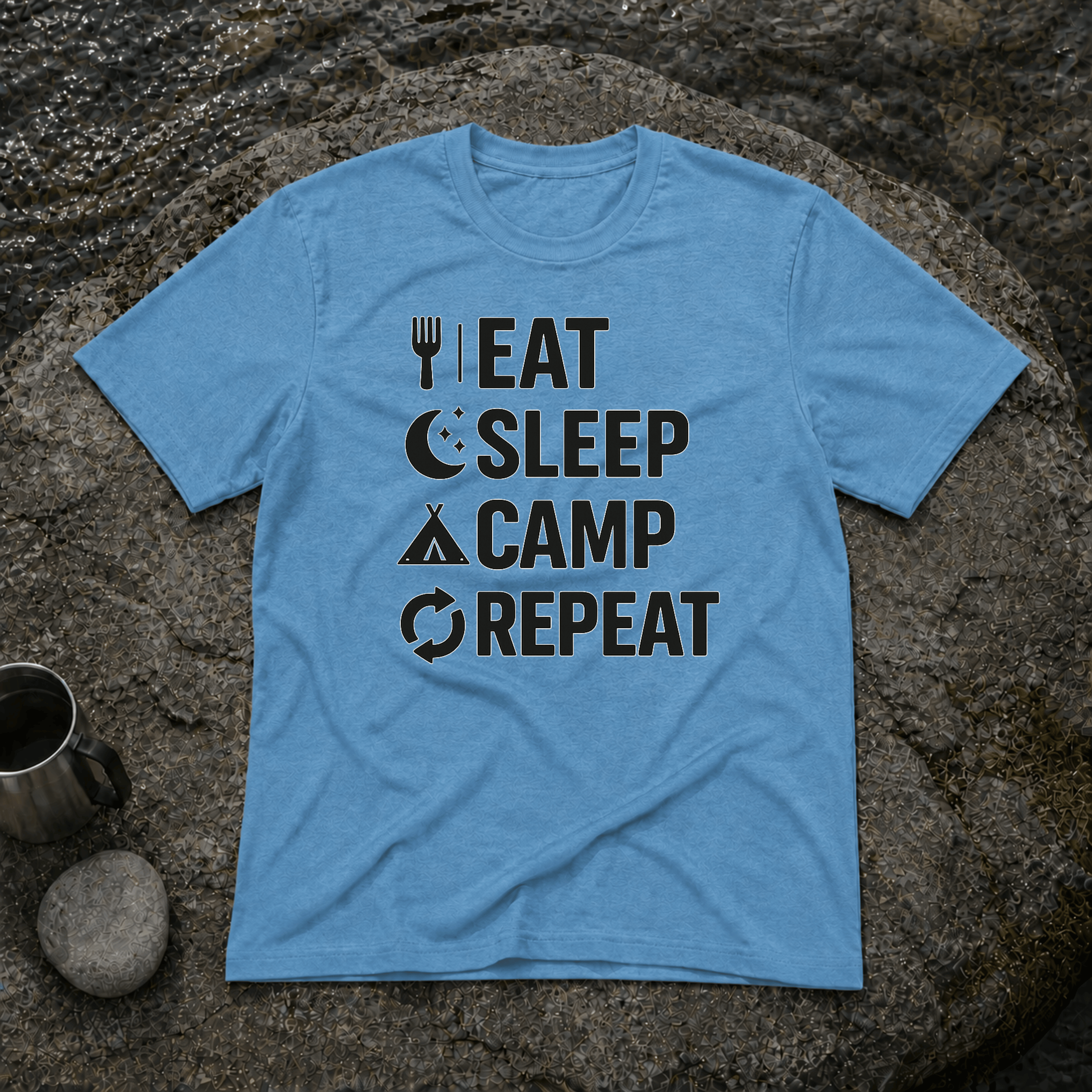 Eat Sleep Camp T-Shirt