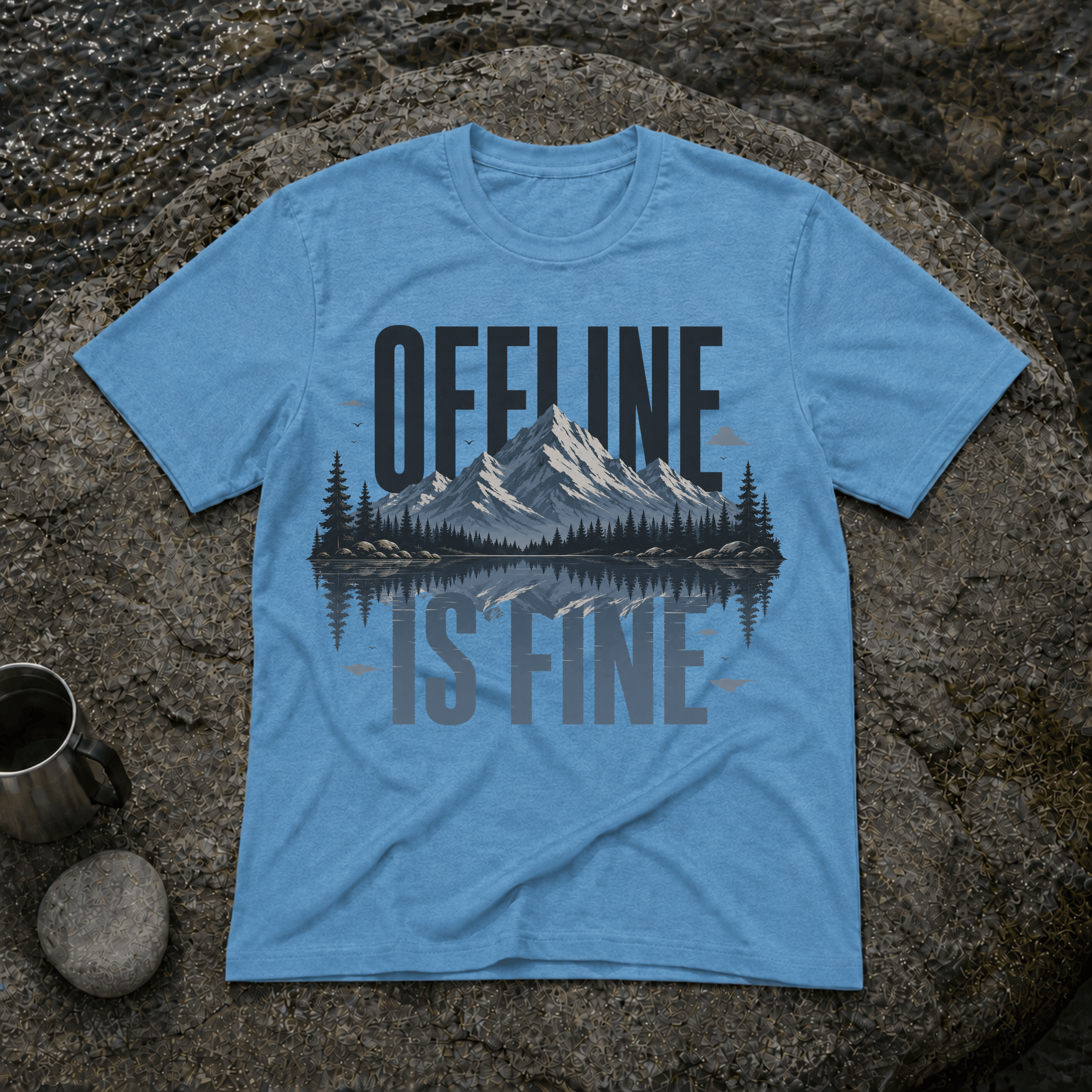 Offline is Fine T-Shirt