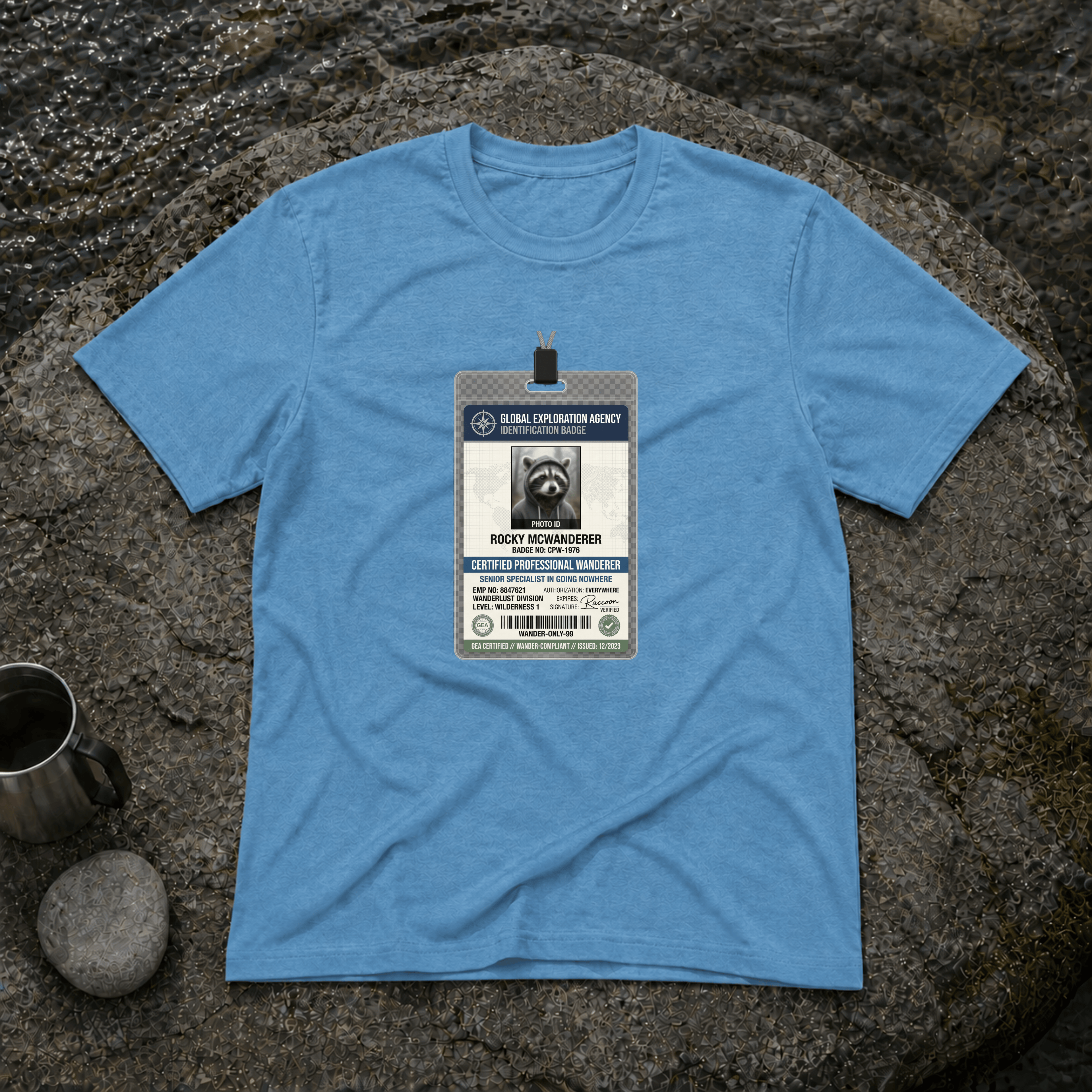 Racoon ID T-Shirt