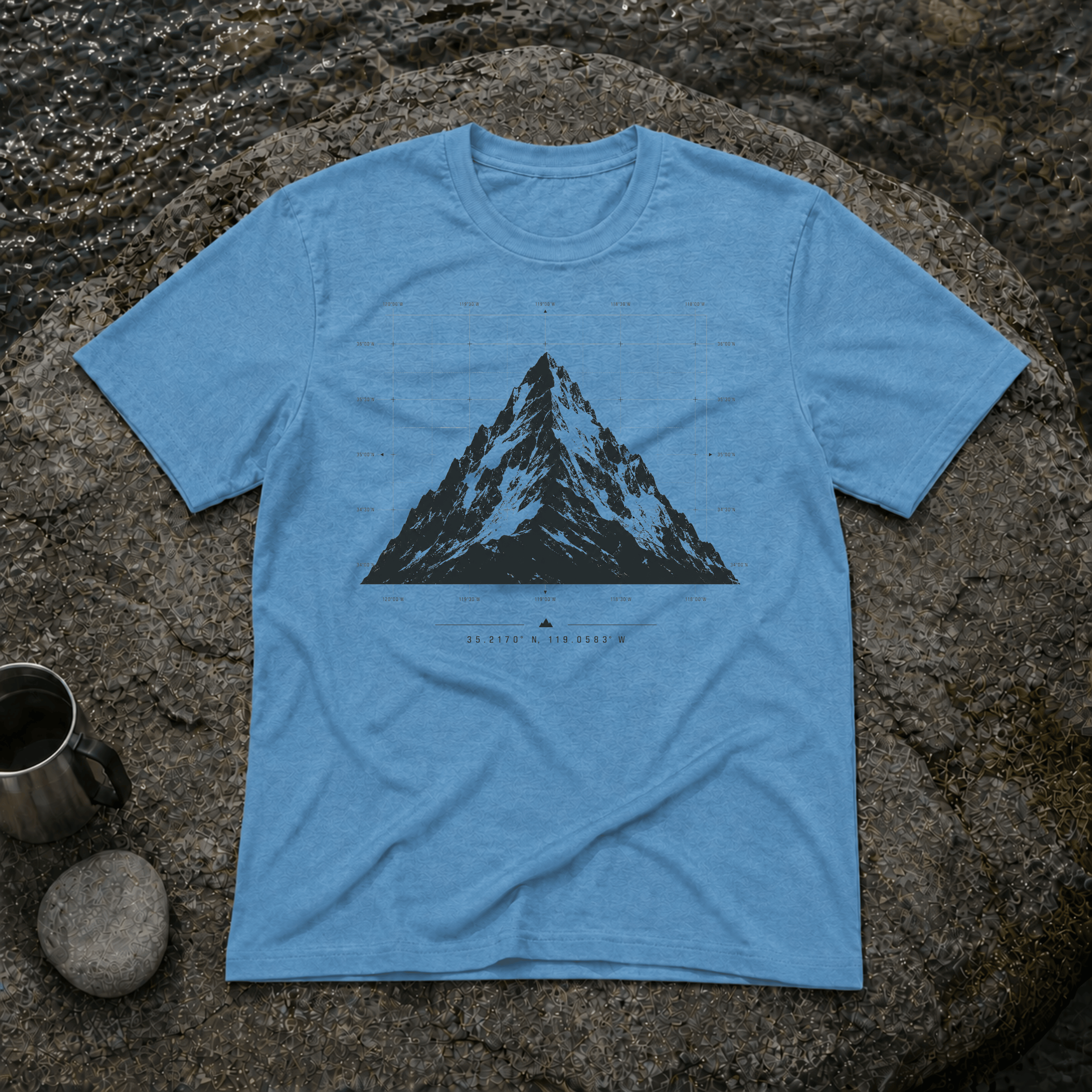 Mountain Coordinates T-Shirt