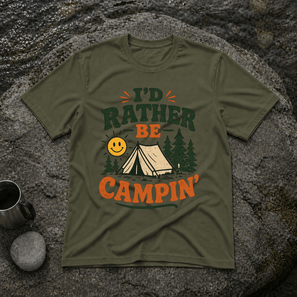 Rather Be Camping T-Shirt