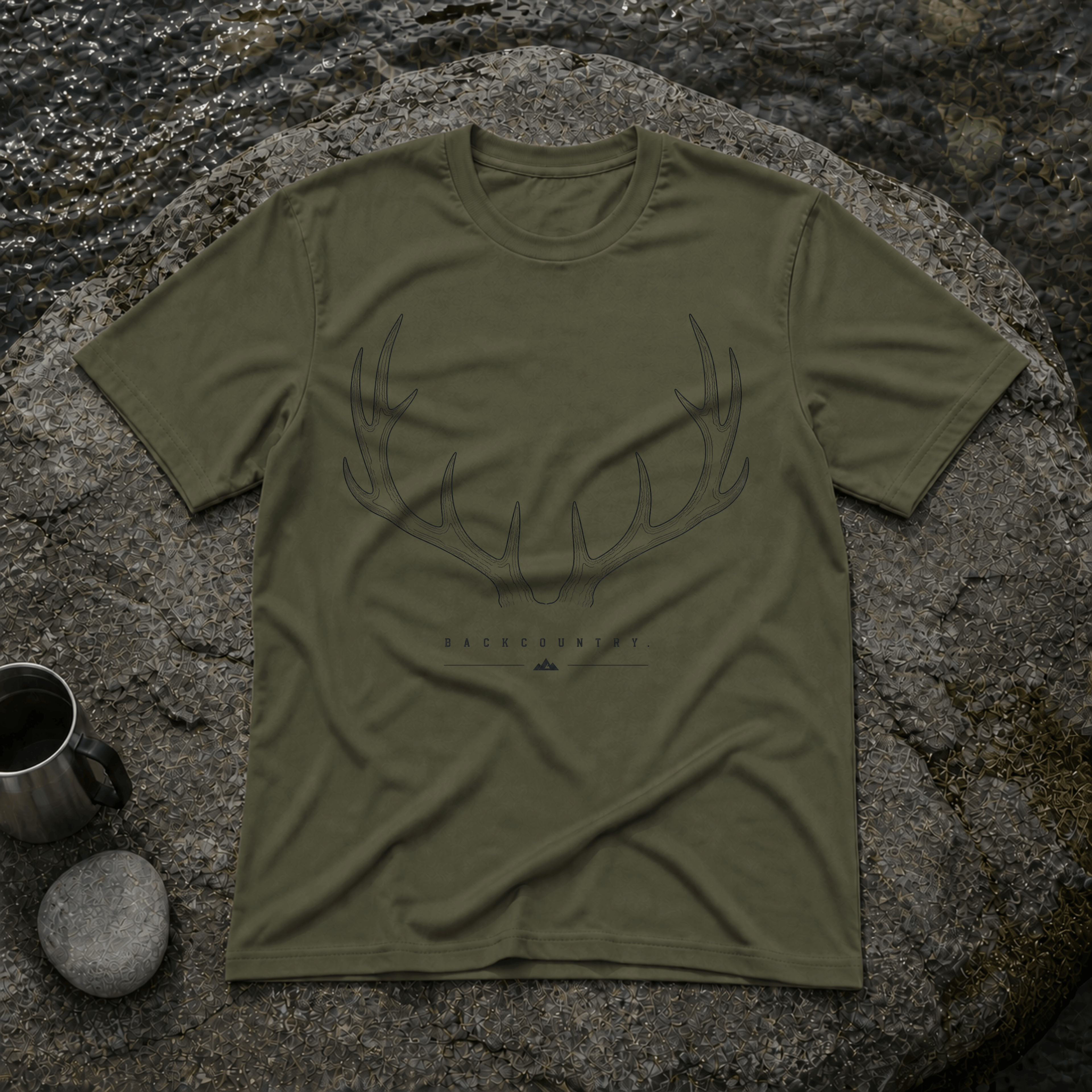 Antlers Sketch T-Shirt