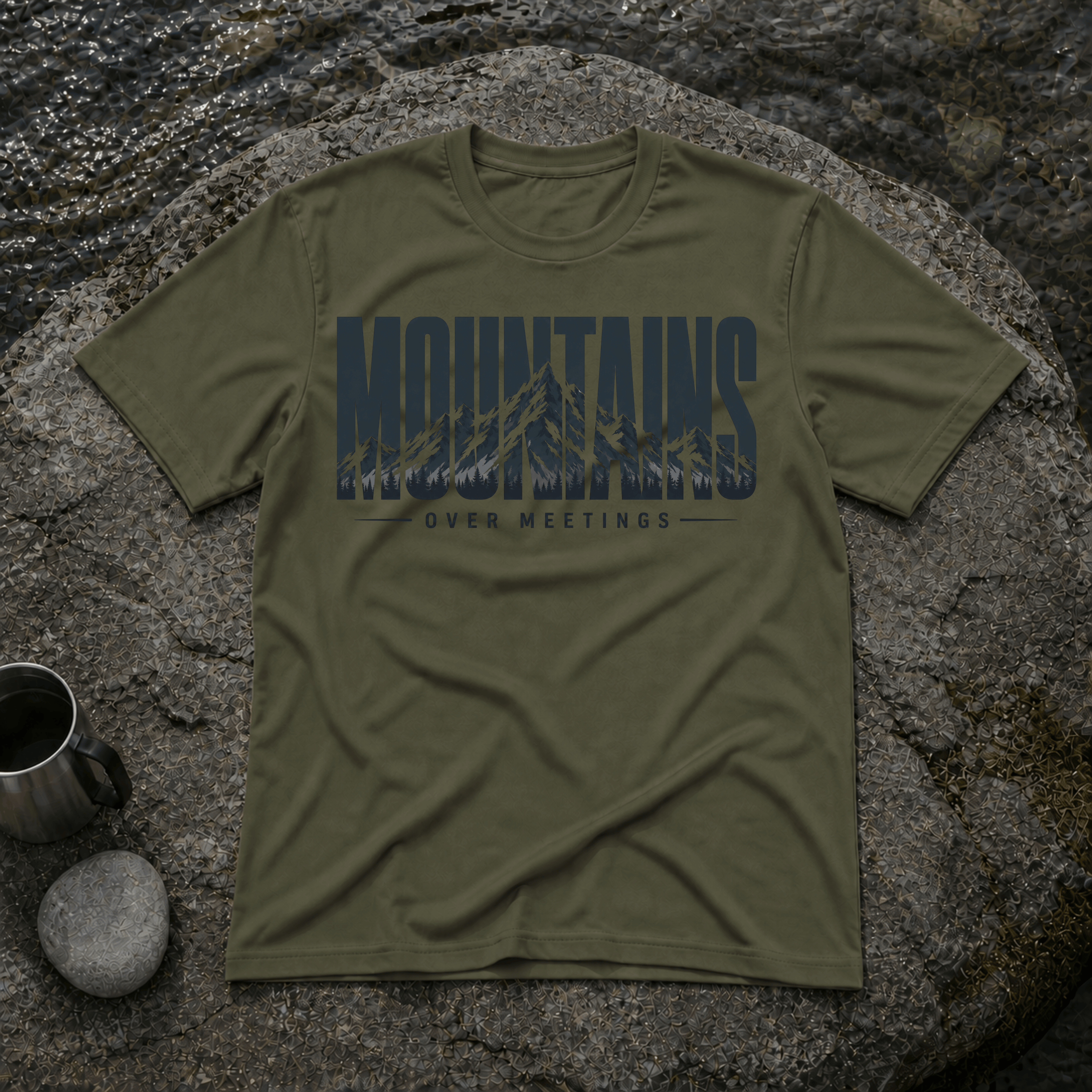 Mountains Over Meetings T-Shirt