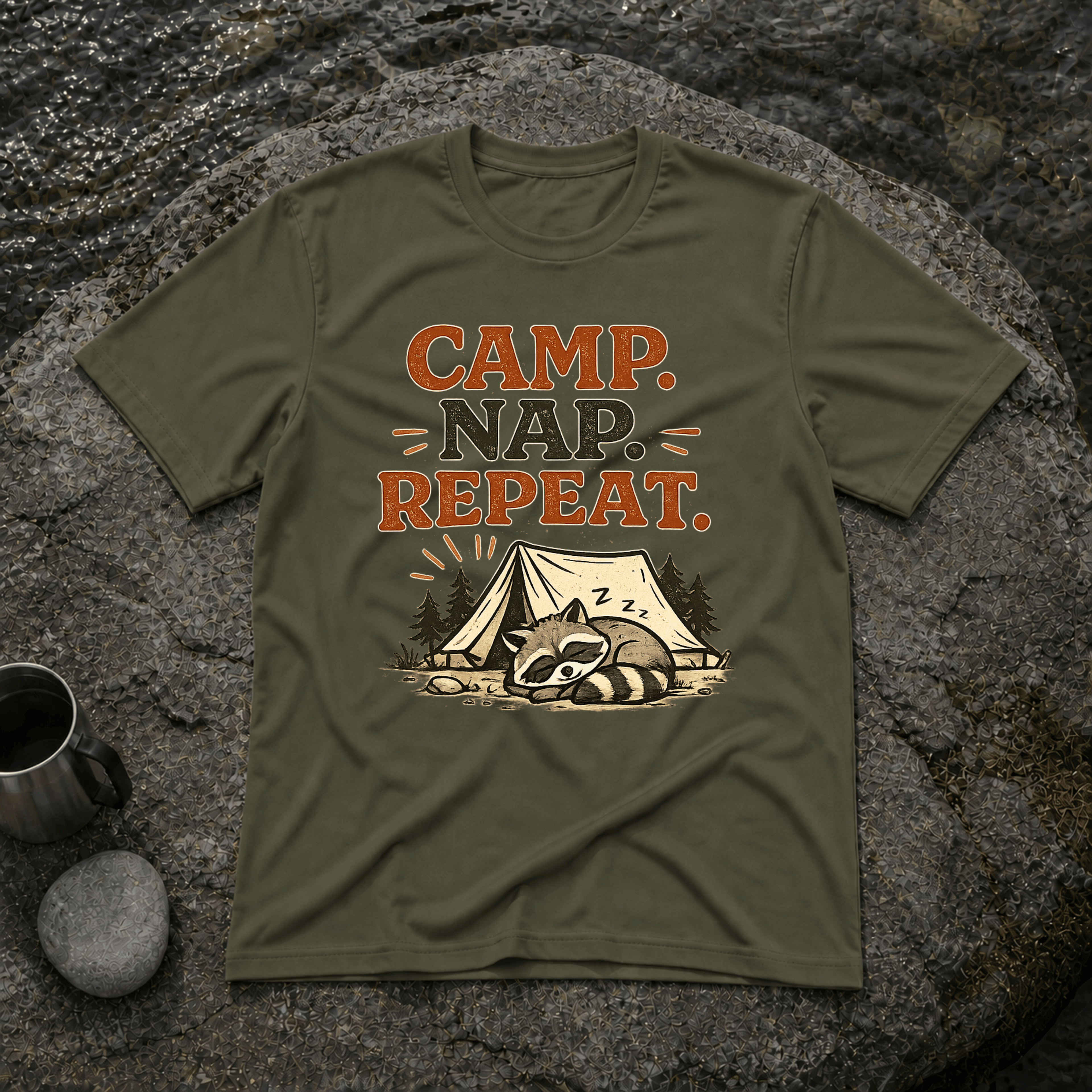 Camp Nap Repeat T-Shirt