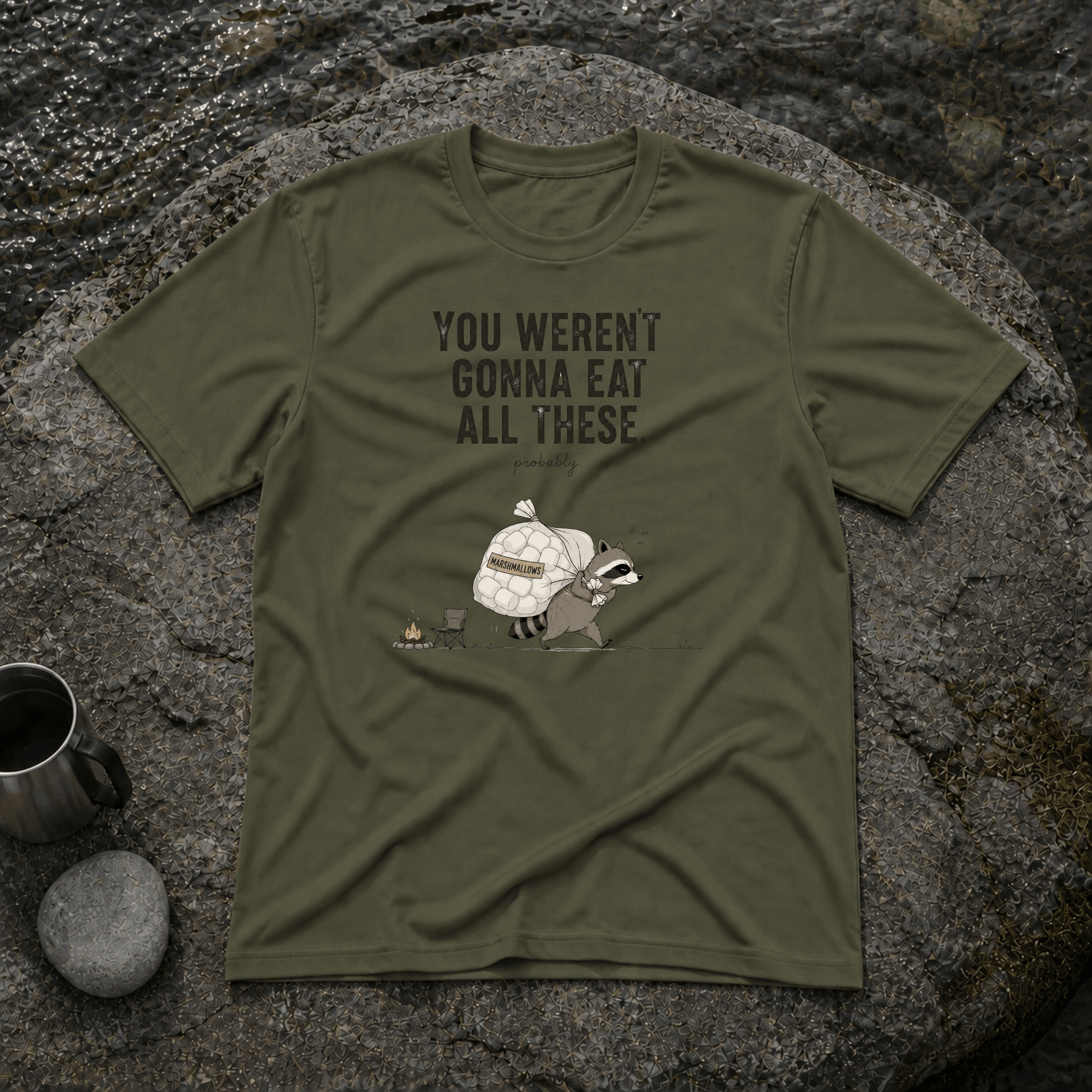 Racoon Stealing T-Shirt