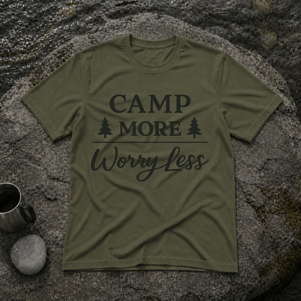Camp More Worry Less T-Shirt