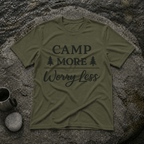 Camp More Worry Less T-Shirt