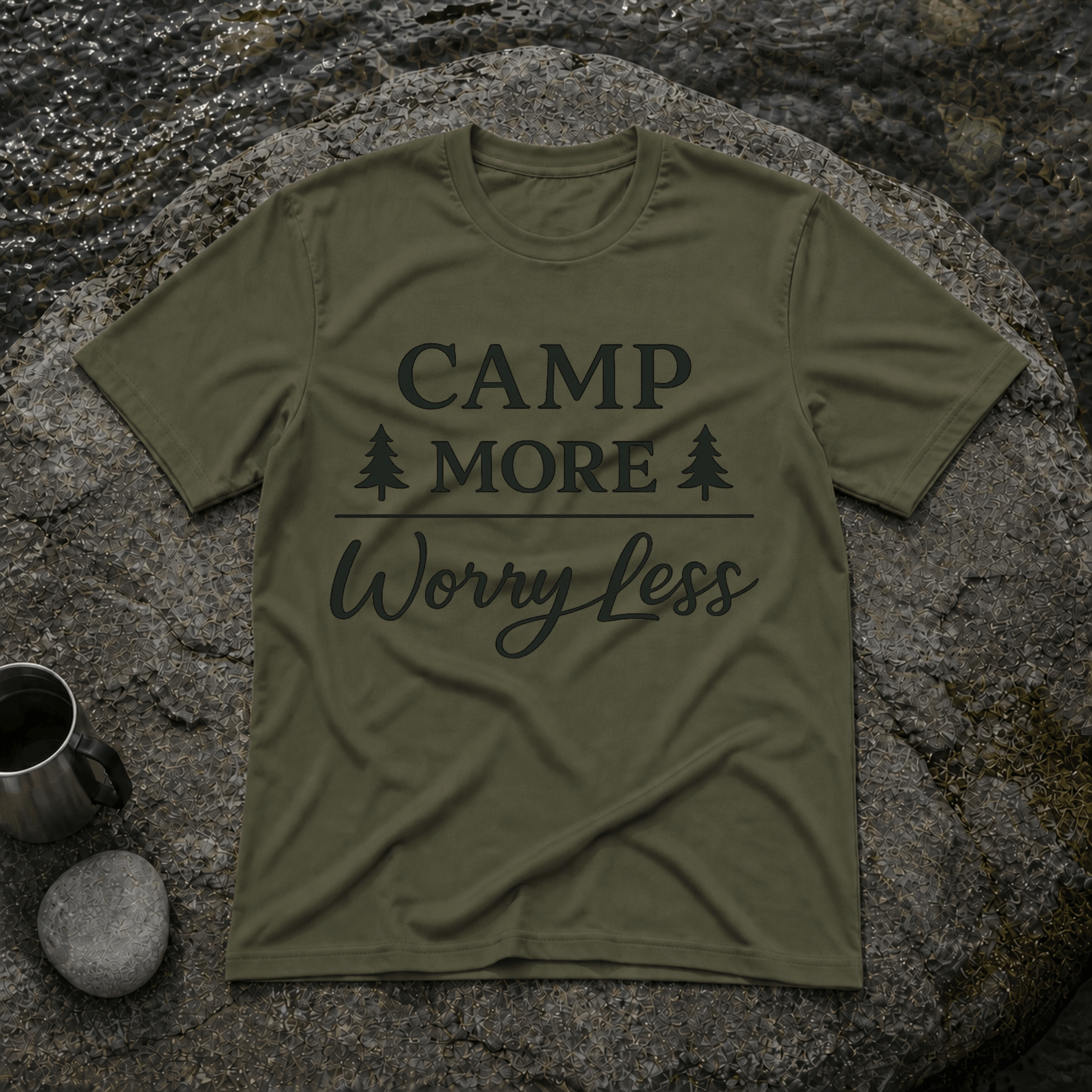 Camp More Worry Less T-Shirt