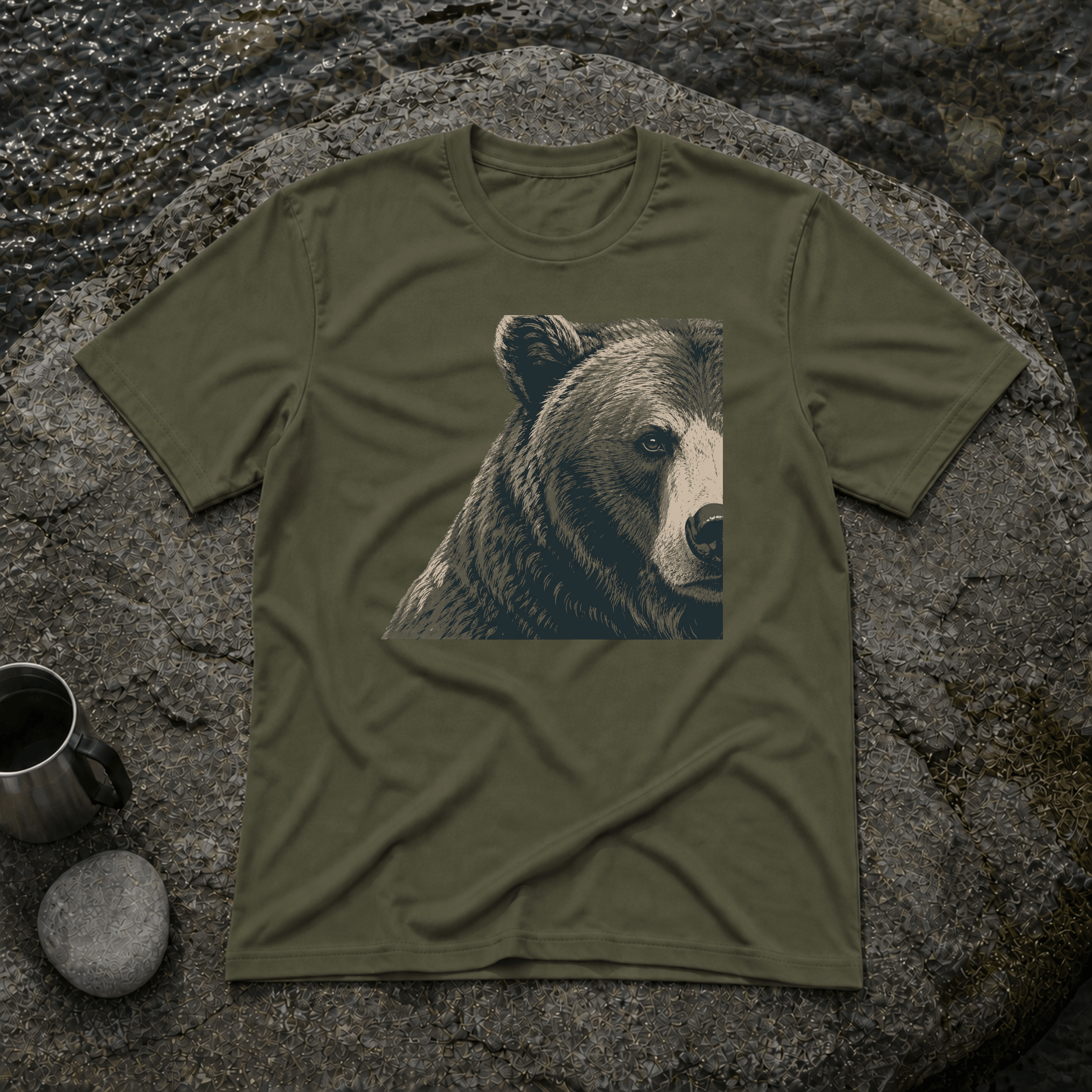 Bear Cropped T-Shirt