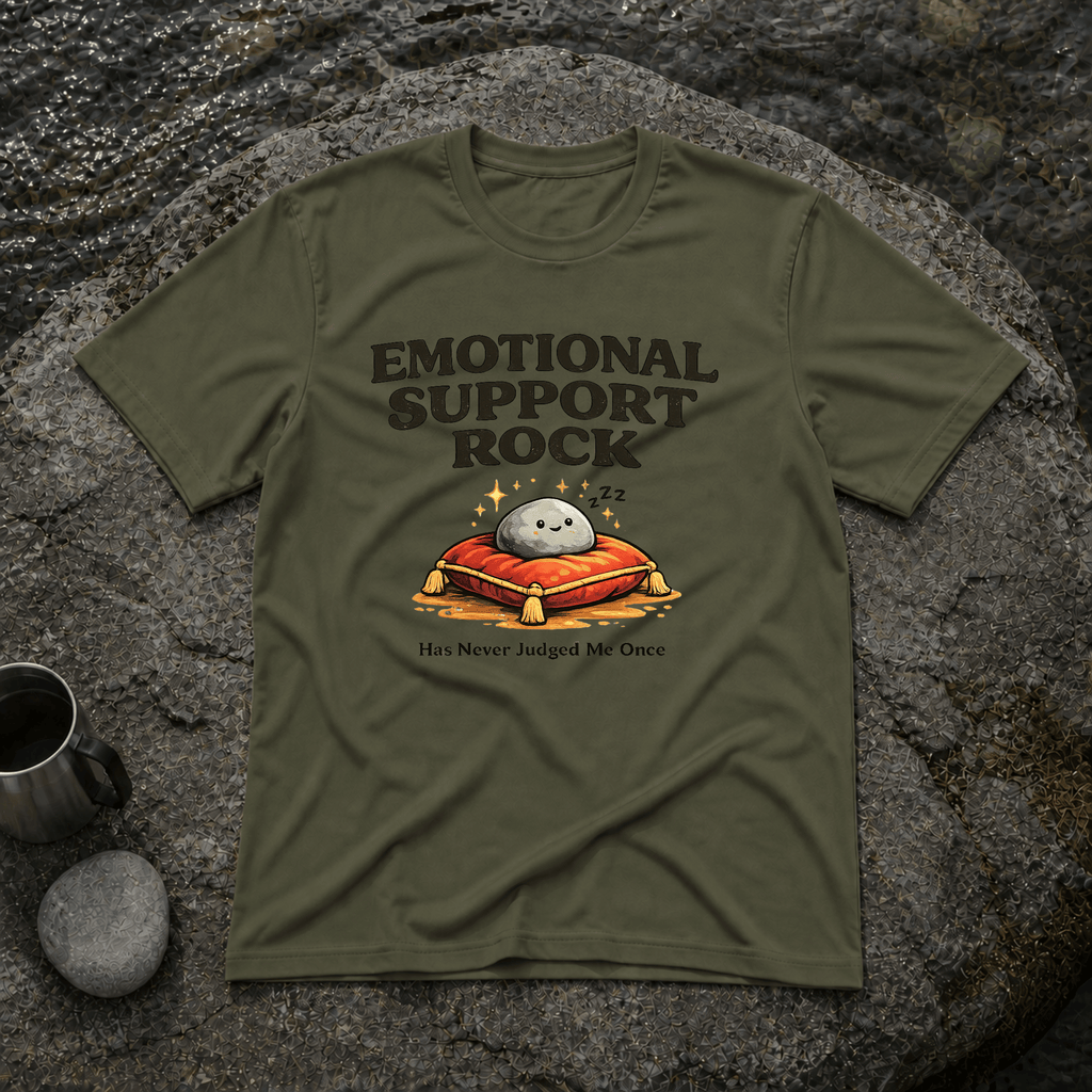 Emotional Support Rock T-Shirt