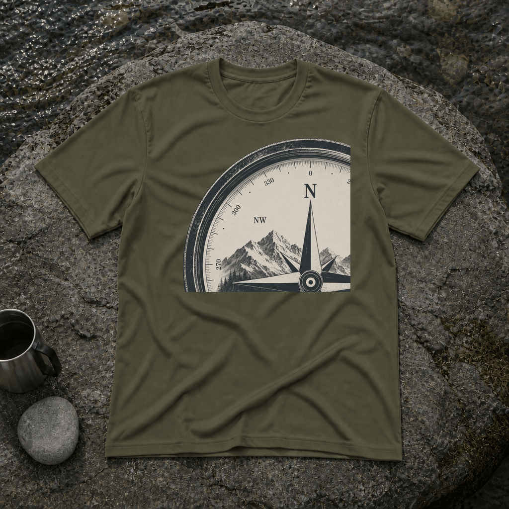 Compass Cropped T-Shirt