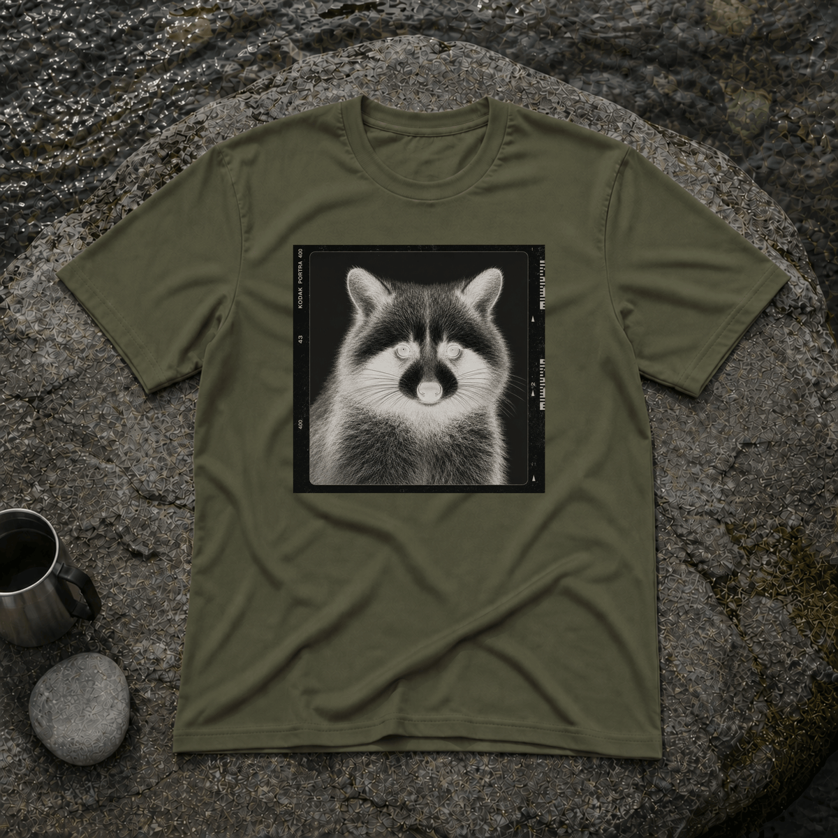 Xray Racoon T-Shirt