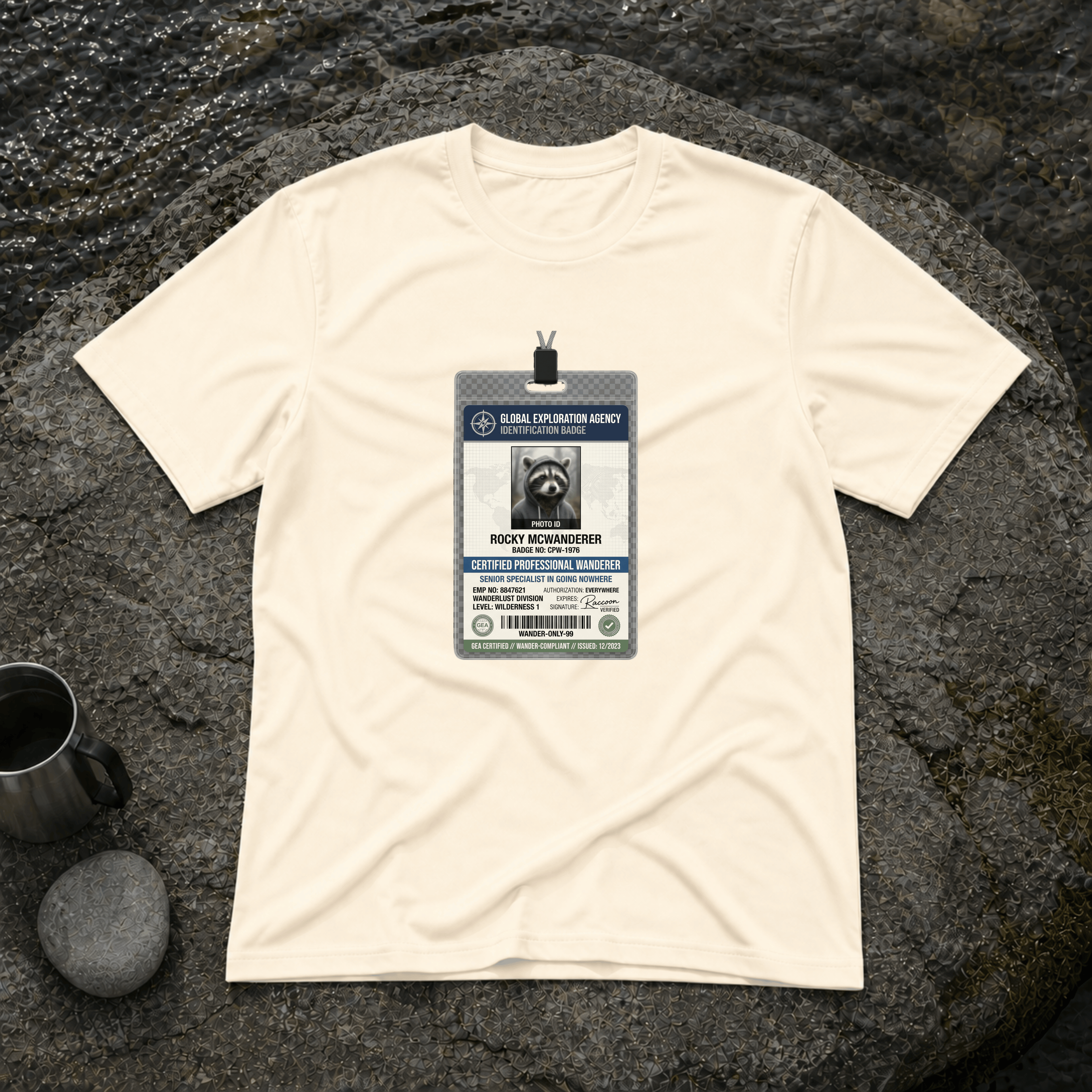 Racoon ID T-Shirt