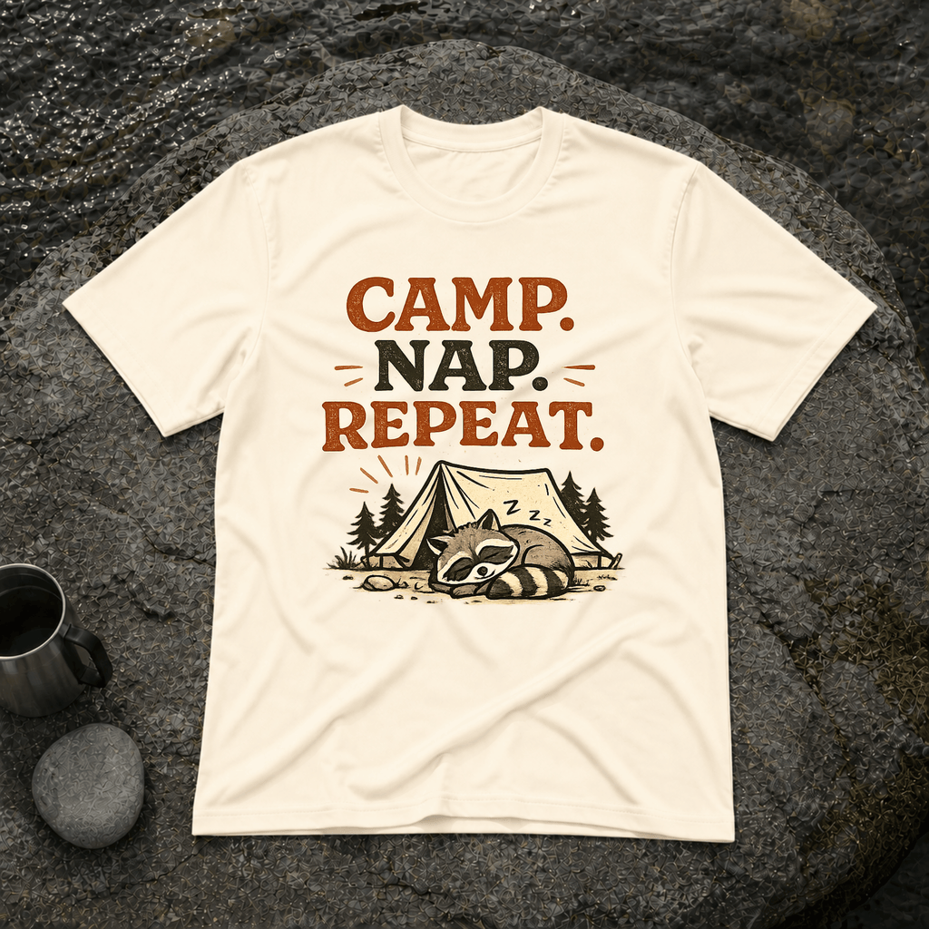 Camp Nap Repeat T-Shirt