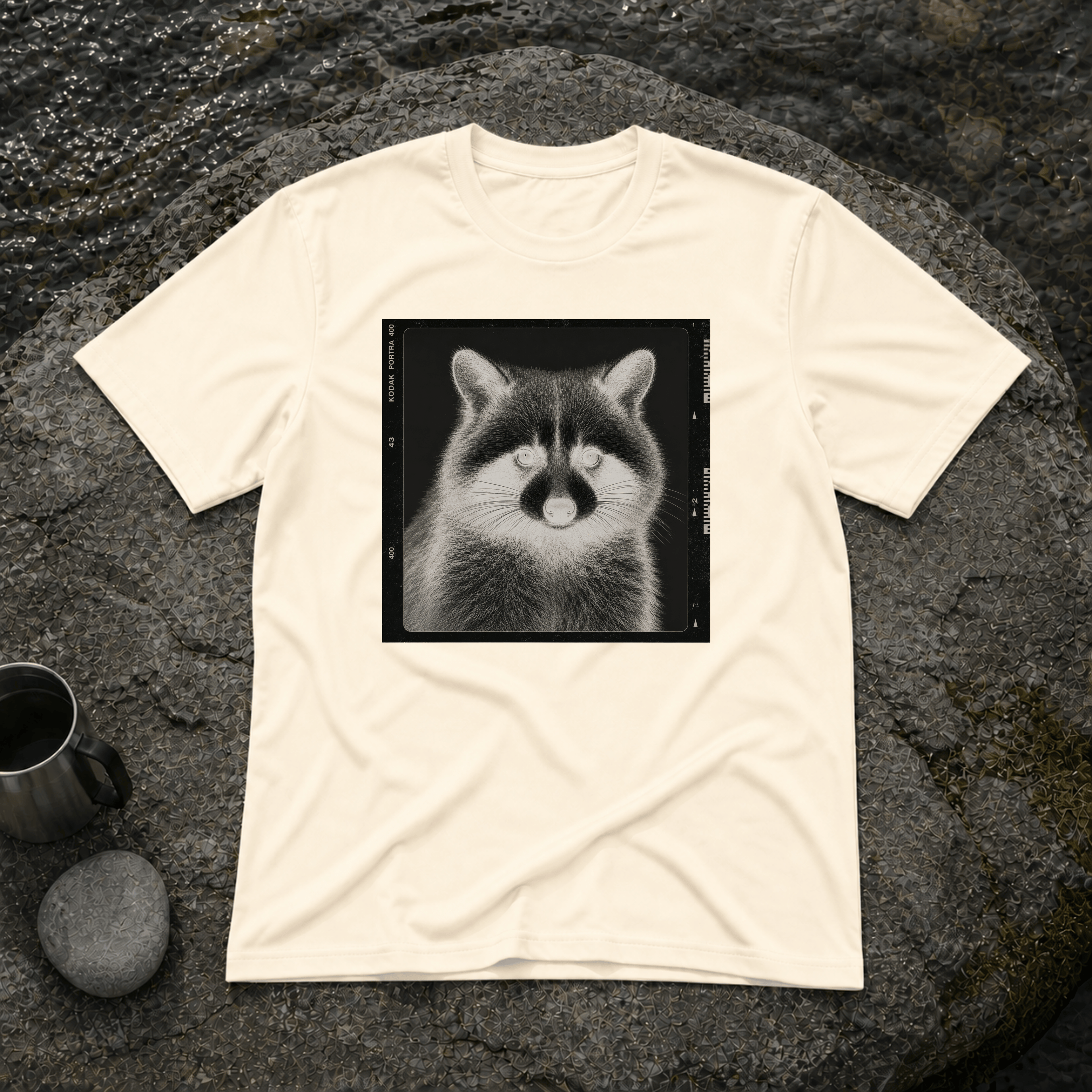Xray Racoon T-Shirt