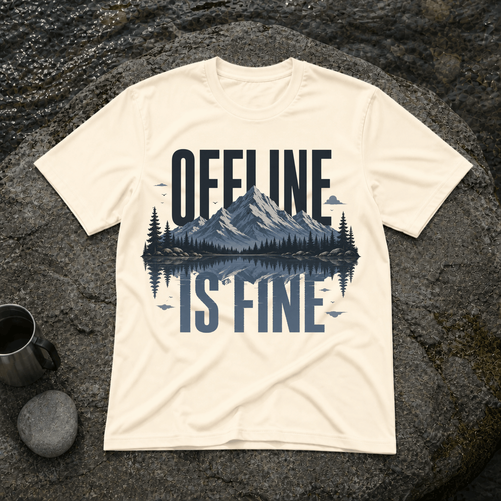 Offline is Fine T-Shirt