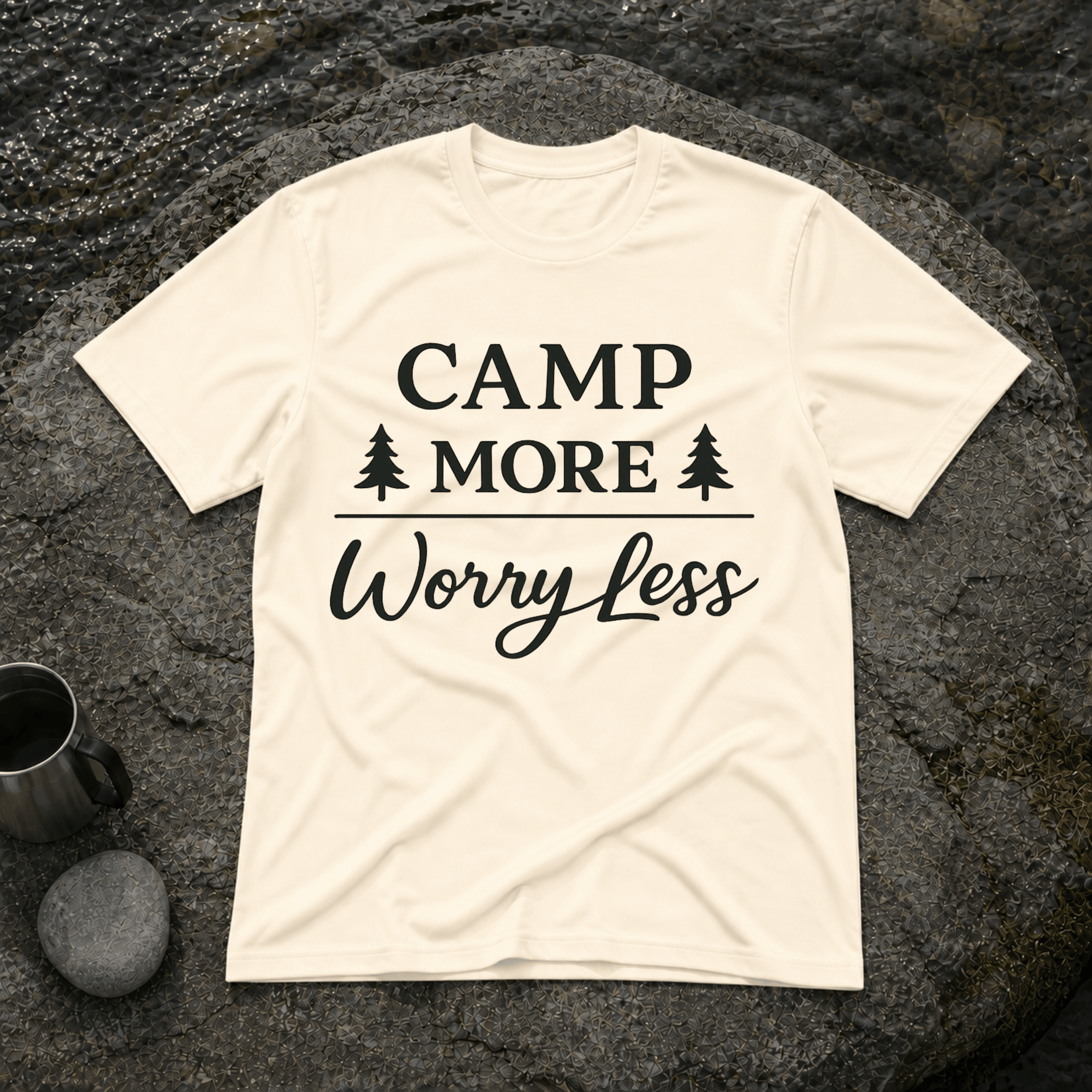 Camp More Worry Less T-Shirt