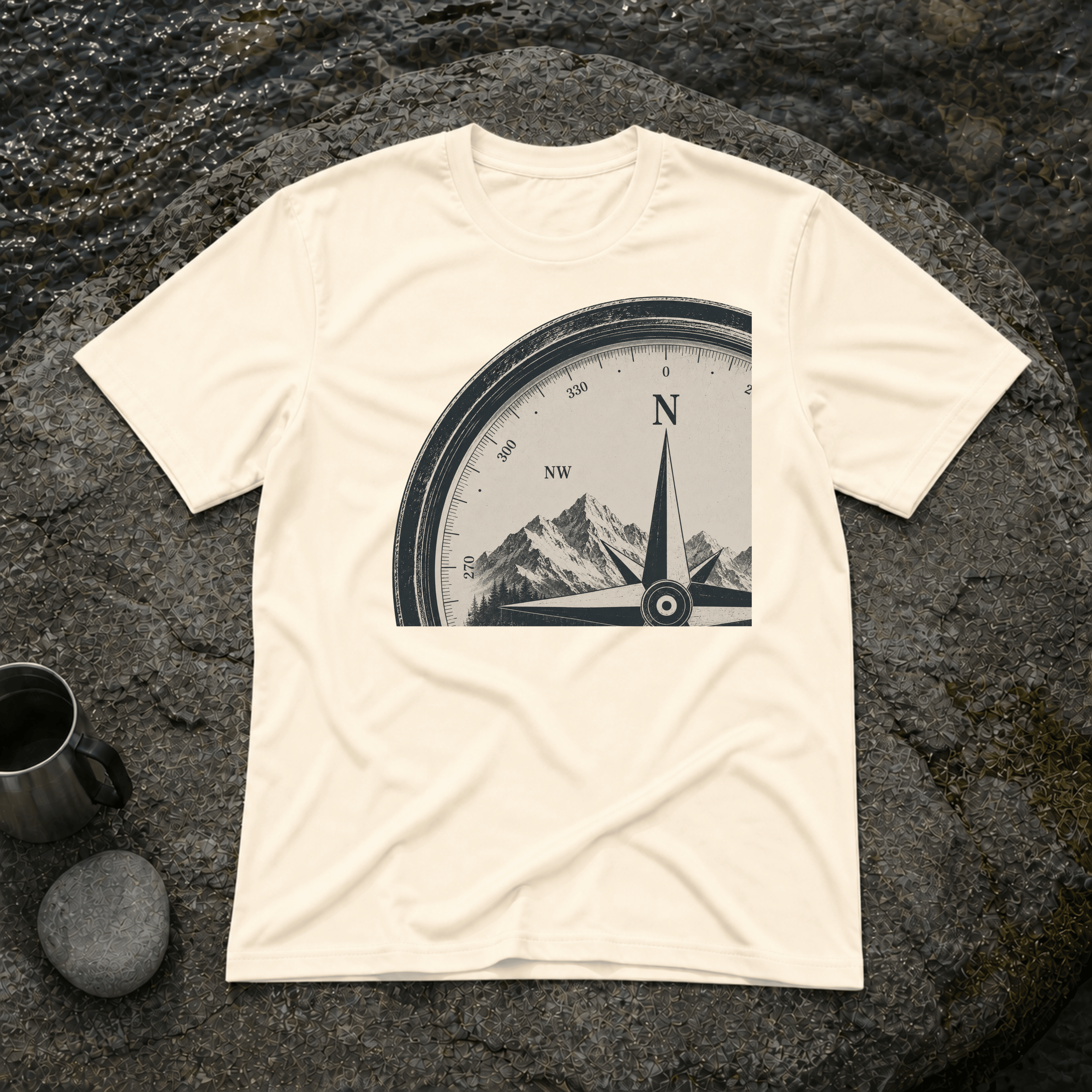 Compass Cropped T-Shirt