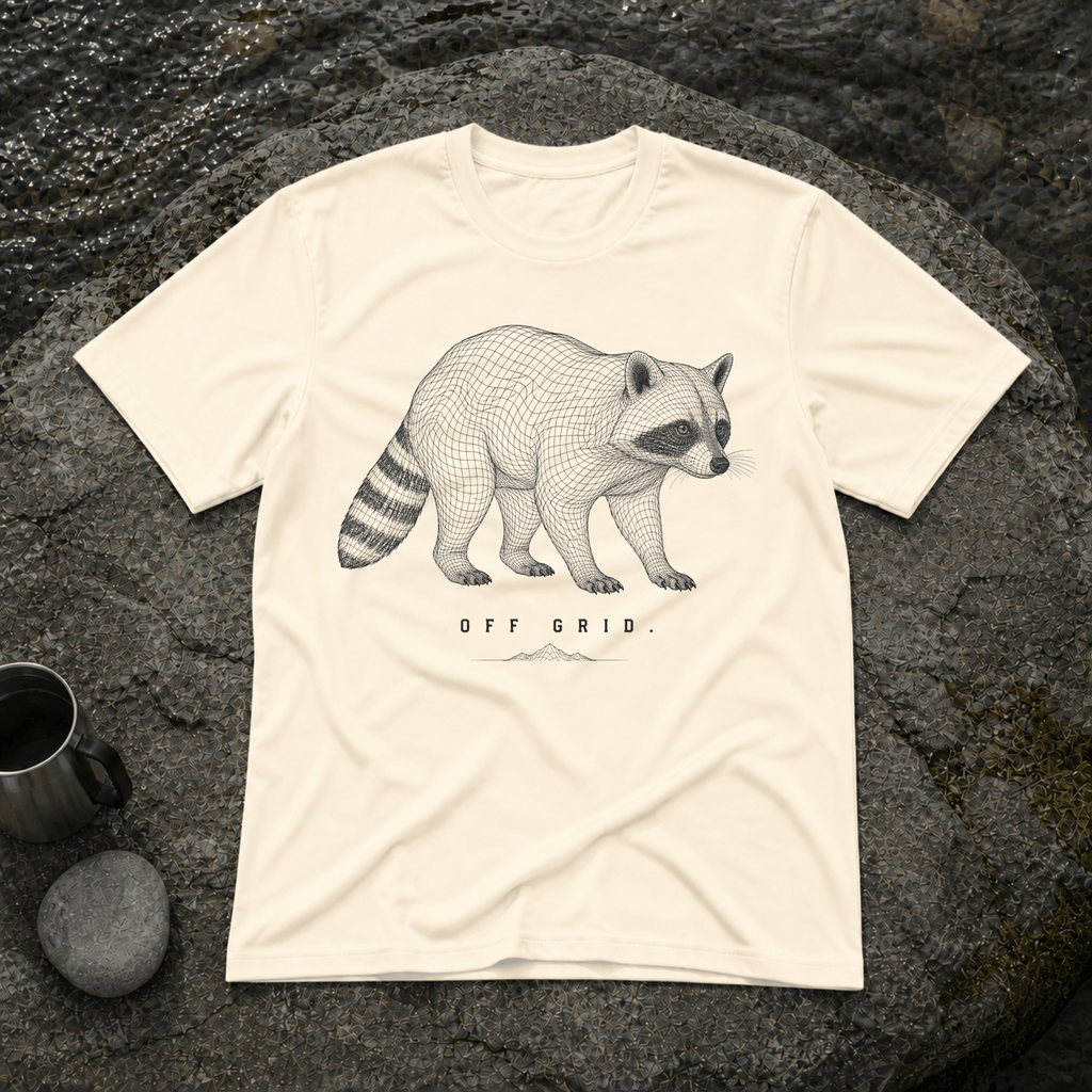 Off Grid Racoon T-Shirt