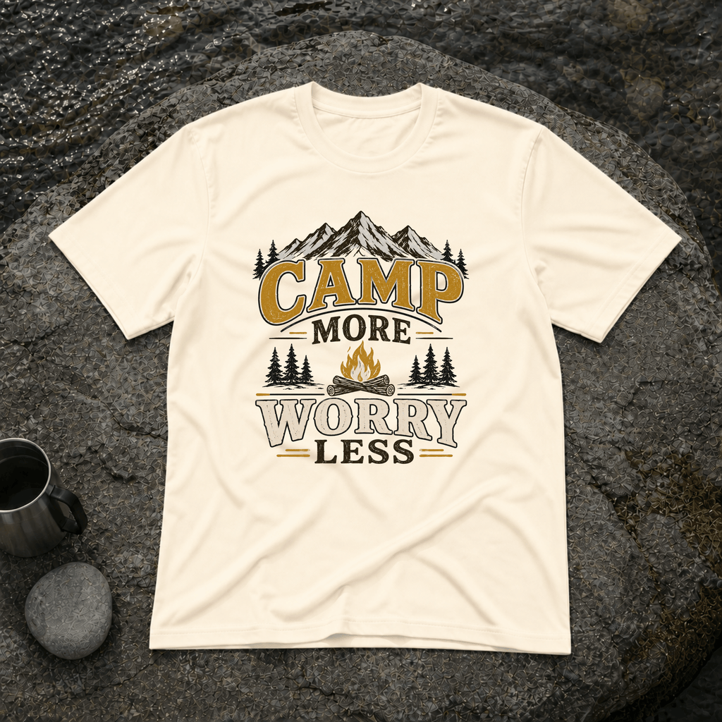 Camp More Worry Less T-Shirt