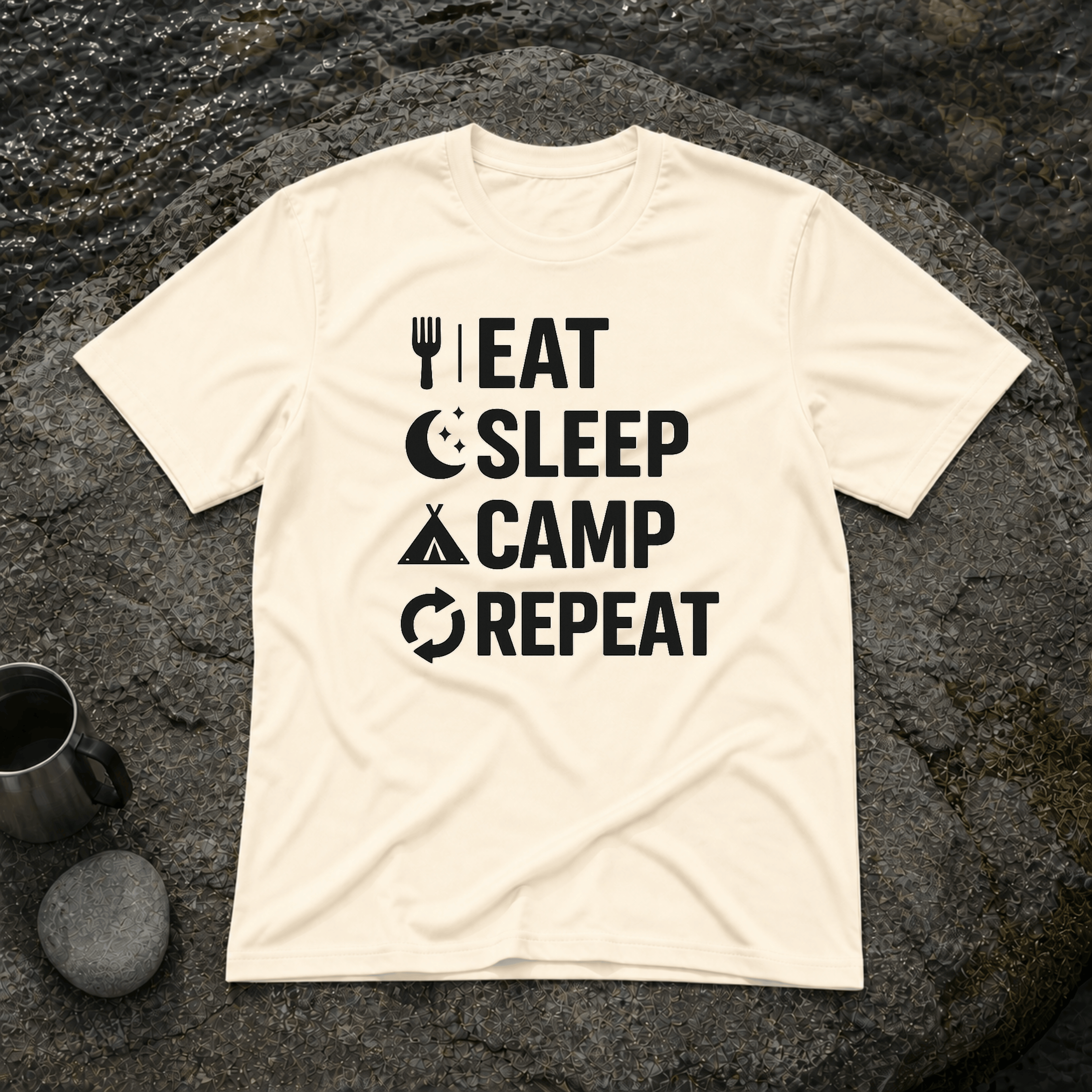 Eat Sleep Camp T-Shirt