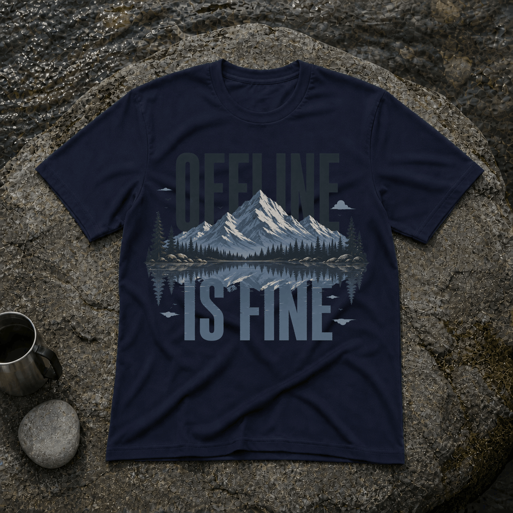 Offline is Fine T-Shirt