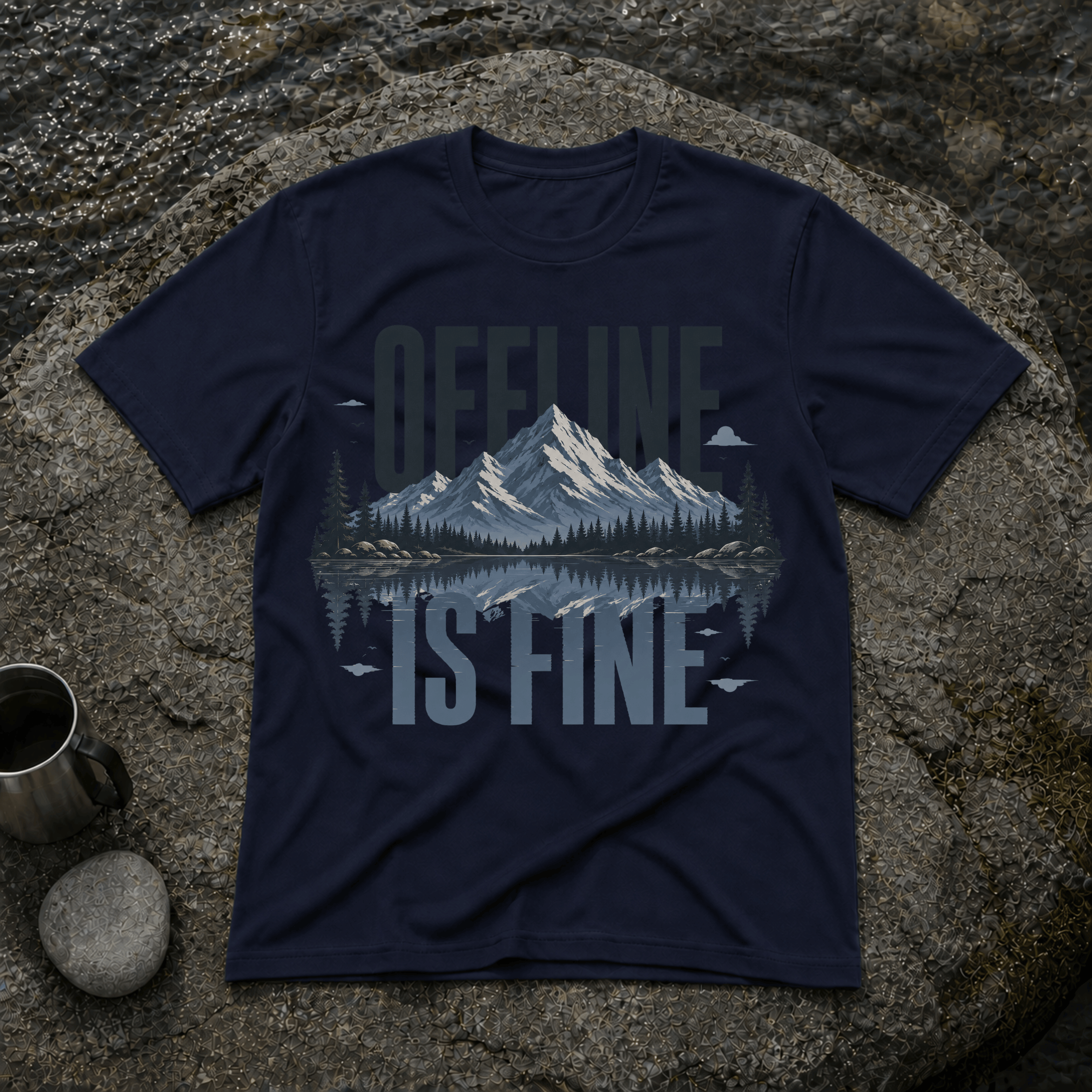 Offline is Fine T-Shirt