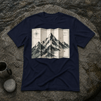 Folded Map Mountains T-Shirt