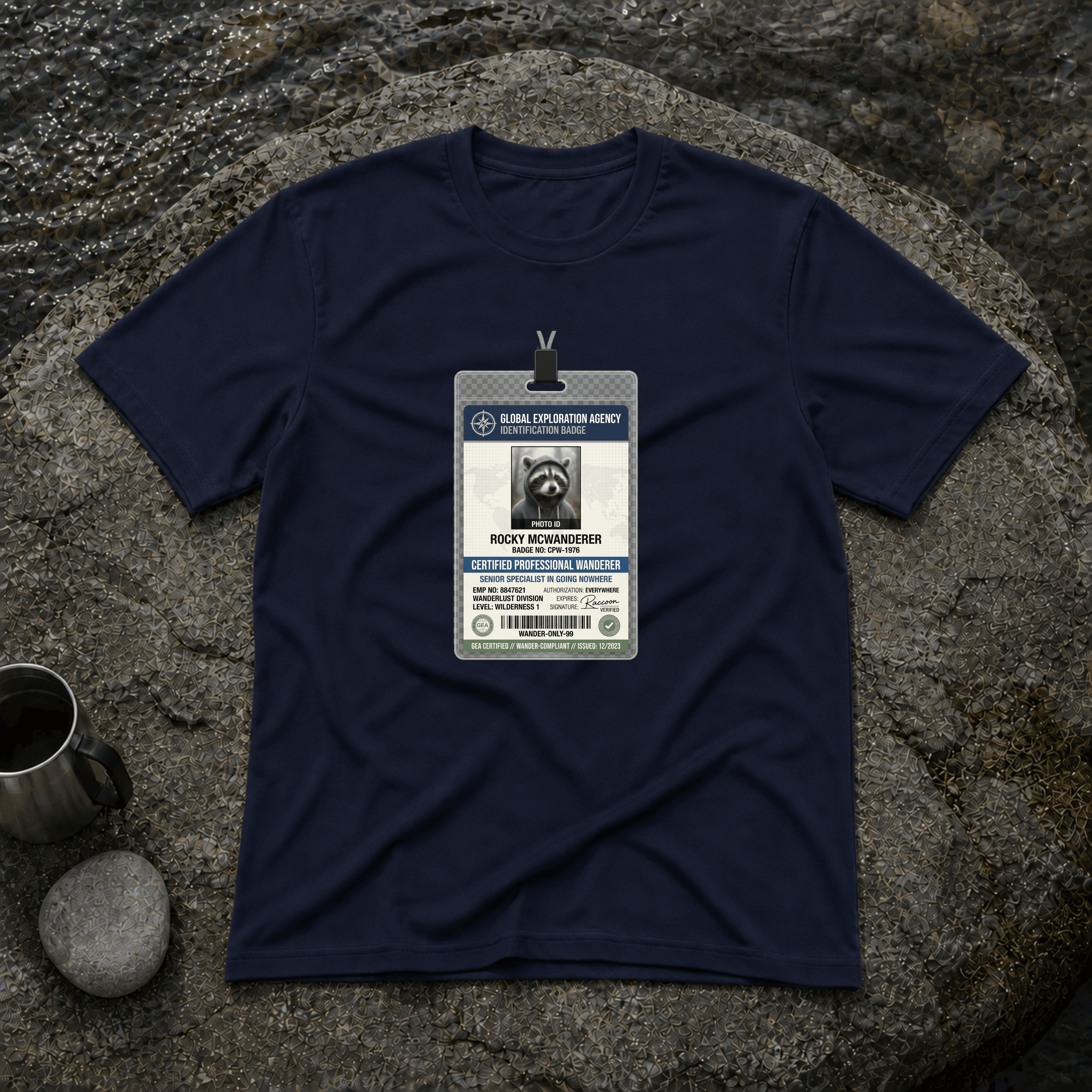 Racoon ID T-Shirt