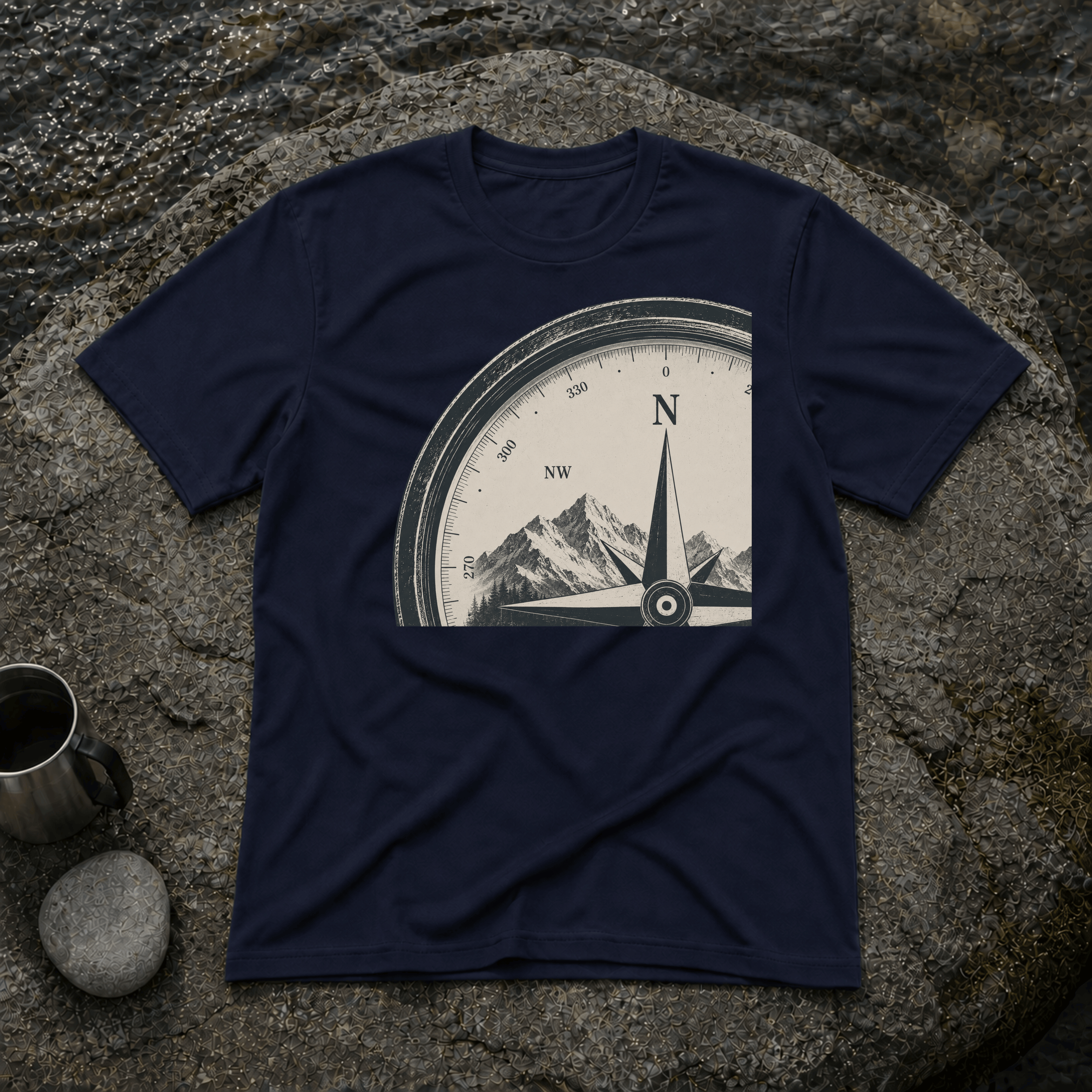 Compass Cropped T-Shirt