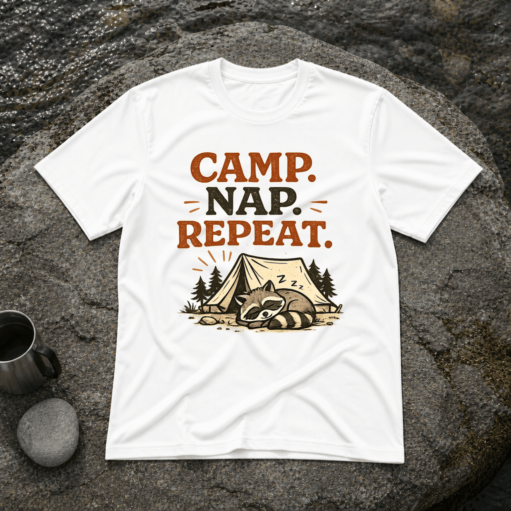 Camp Nap Repeat T-Shirt